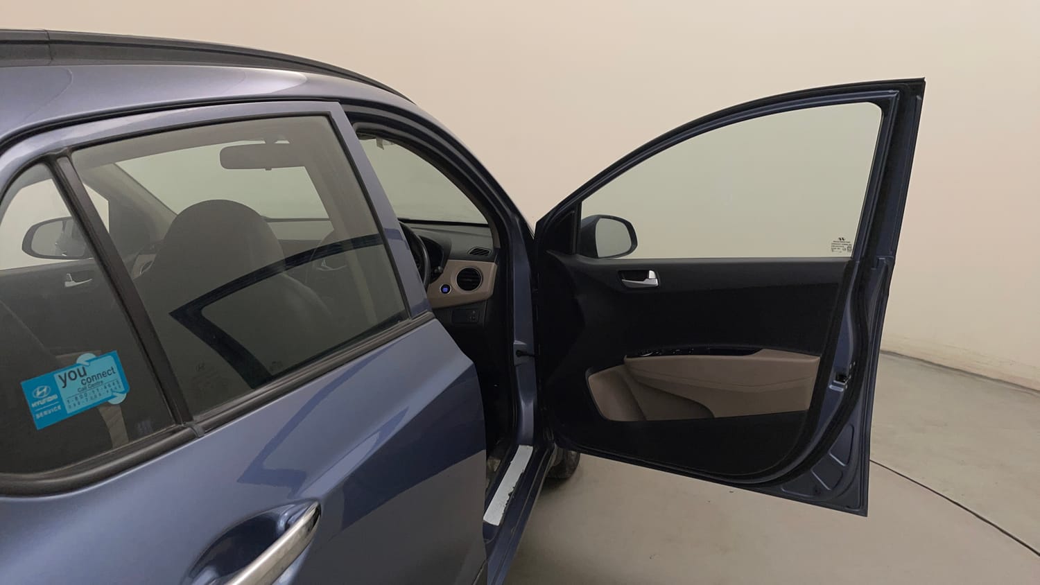 Used 2016 Hyundai Grand i10 Asta AT 1.2 Kappa VTVT (O) Petrol Automatic interior RIGHT FRONT DOOR OPEN VIEW