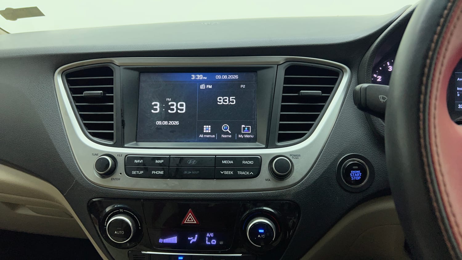 Used 2019 Hyundai Verna SX 1.6 VTVT Petrol Manual top_features Touch screen infotainment system