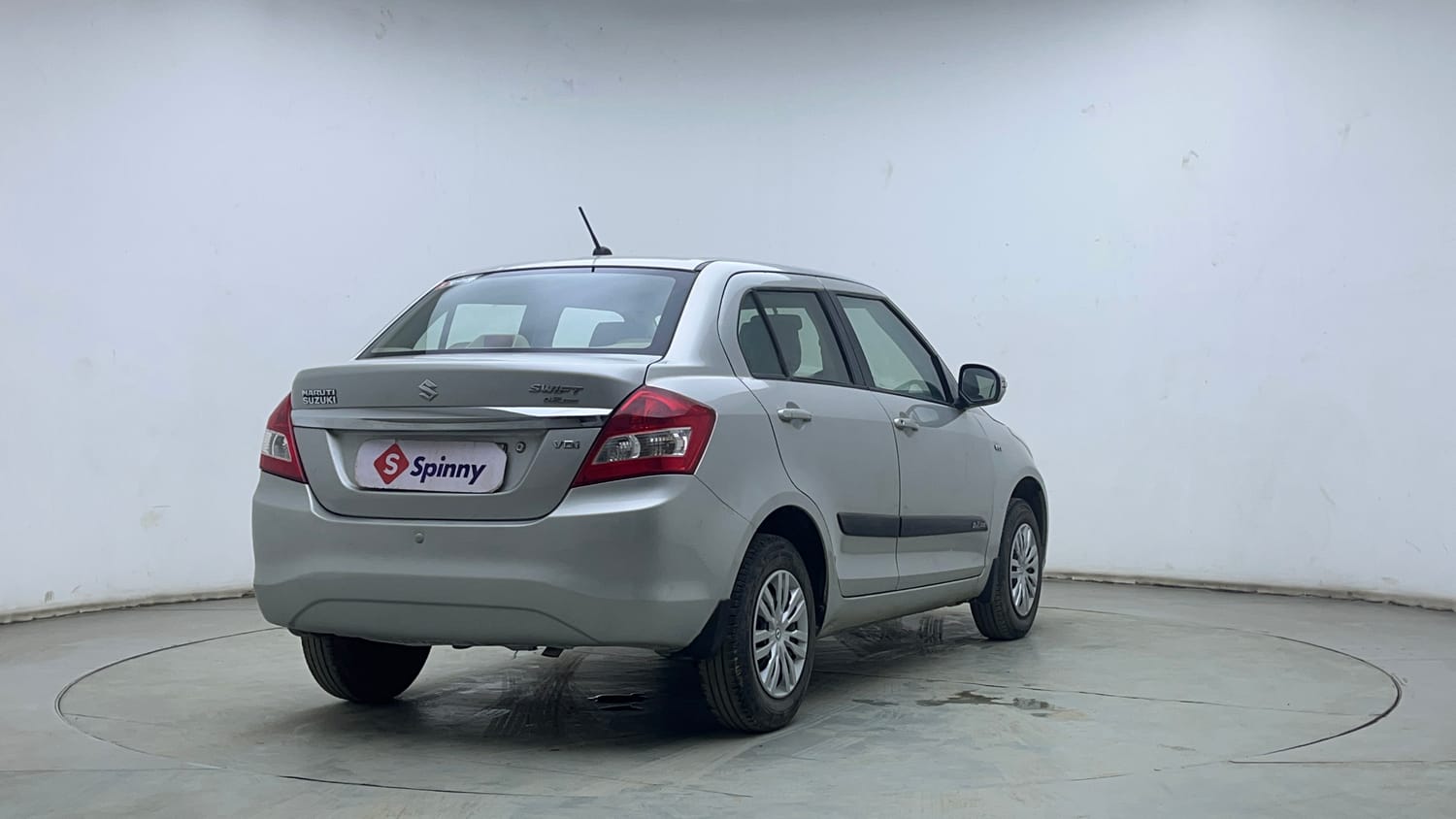 Used 2015 Maruti Suzuki Swift Dzire VXI Petrol Manual exterior RIGHT REAR CORNER VIEW