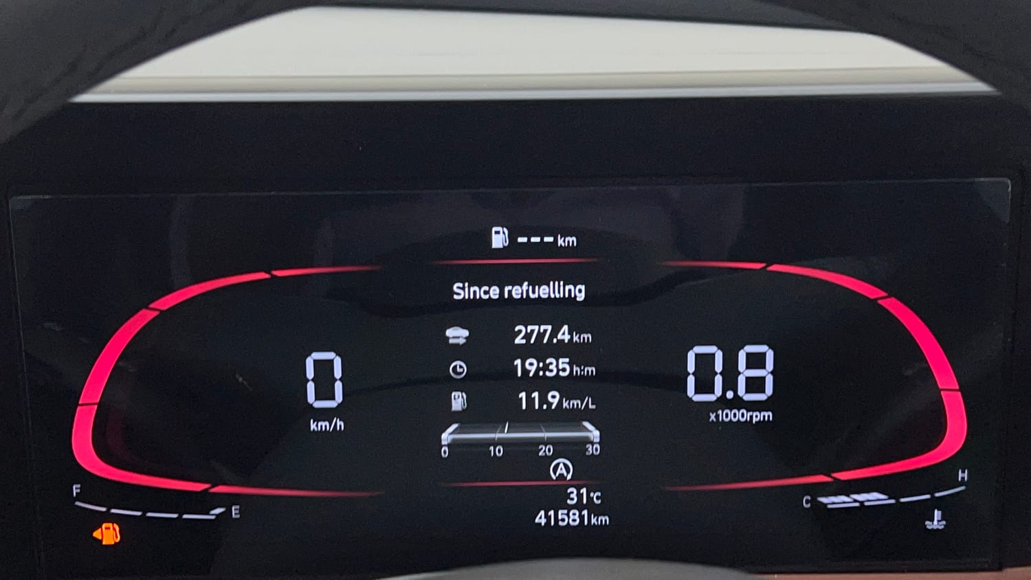 Used 2024 Hyundai Creta 1.5 CRDi Diesel MT DSL S(O) Diesel Manual interior CLUSTERMETER VIEW