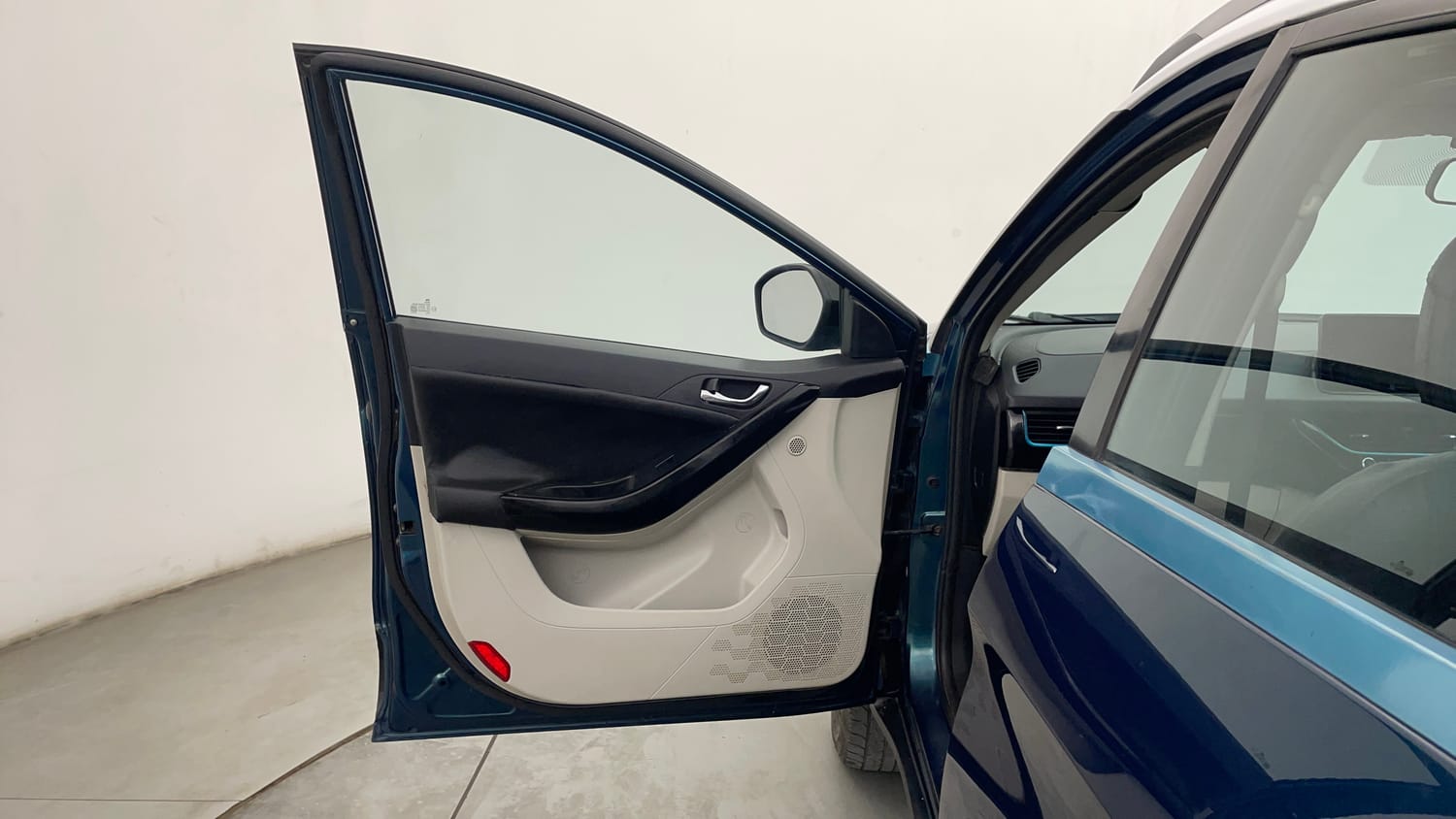 Used 2021 Tata Nexon EV XZ Plus Electric Automatic interior LEFT FRONT DOOR OPEN VIEW