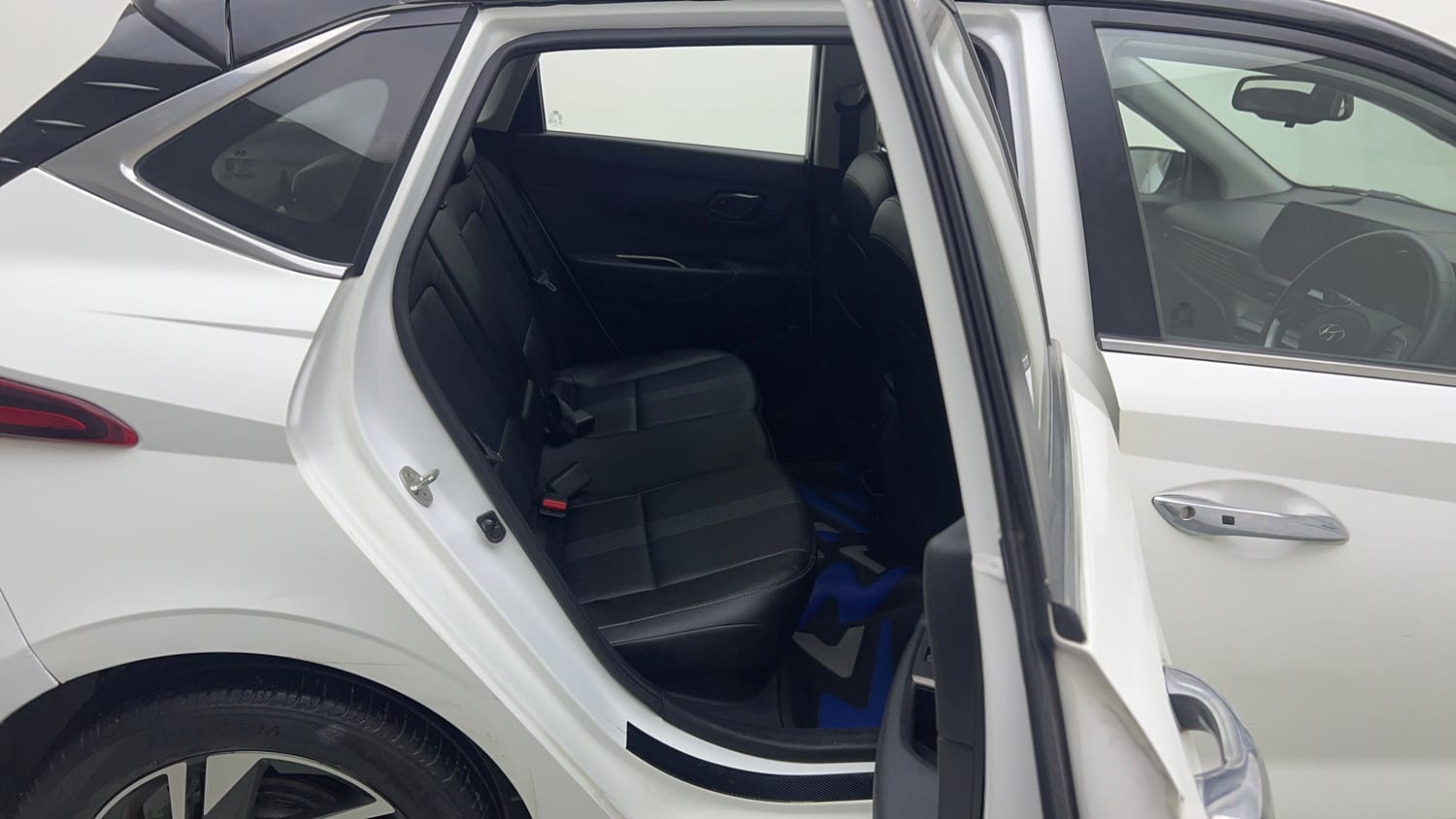 Used 2020 Hyundai New i20 Asta (O) 1.0 Turbo DCT Petrol Automatic interior RIGHT SIDE REAR DOOR CABIN VIEW