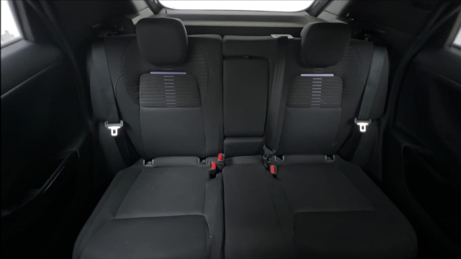 Used 2024 tata Nexon Fearless S 1.2 Revotron Petrol 7DCA Dual Tone Petrol Automatic interior REAR SEAT CONDITION VIEW