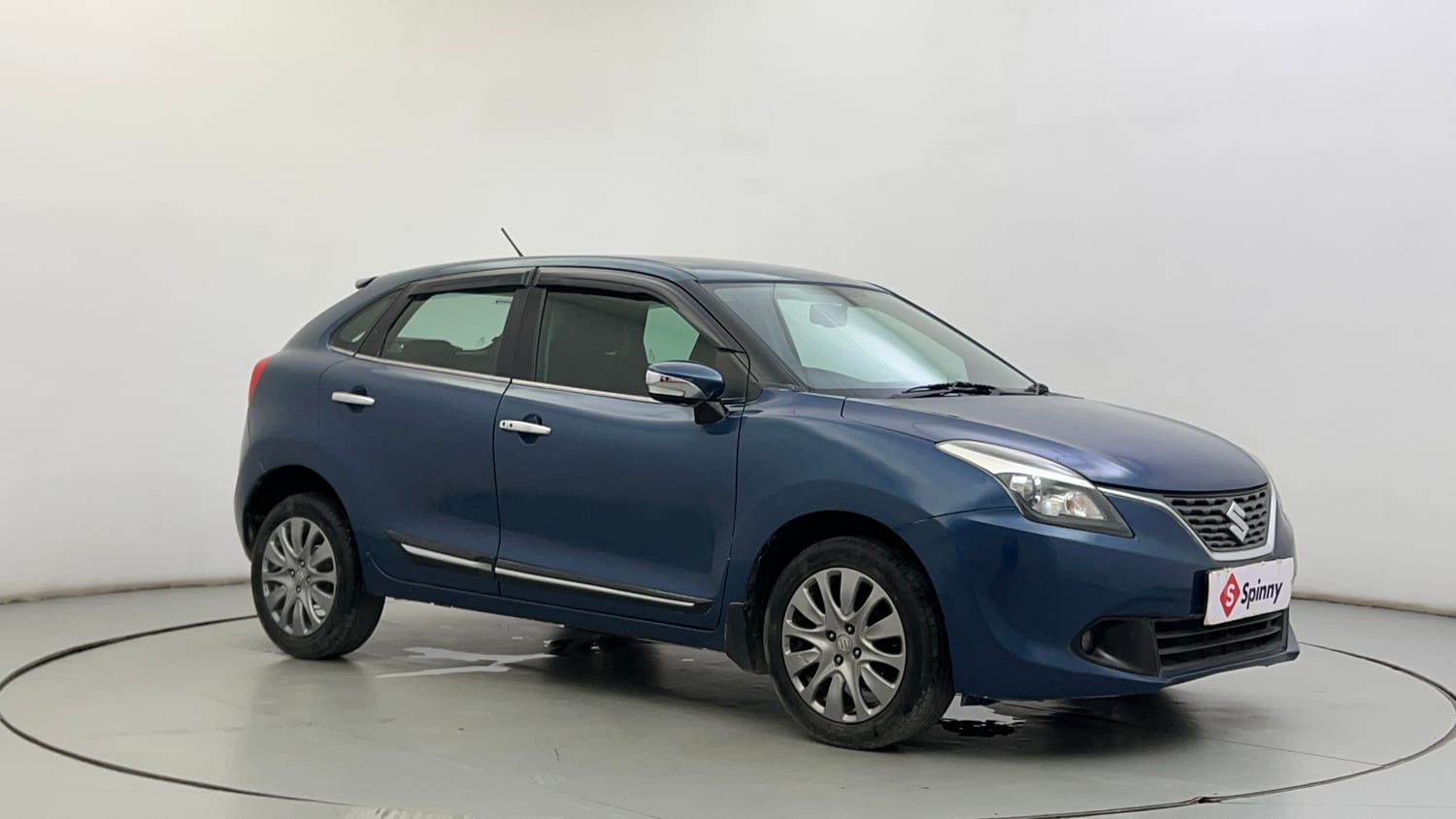 Used 2017 Maruti Suzuki Baleno Alpha 1.2 AT Petrol Automatic exterior RIGHT FRONT CORNER VIEW