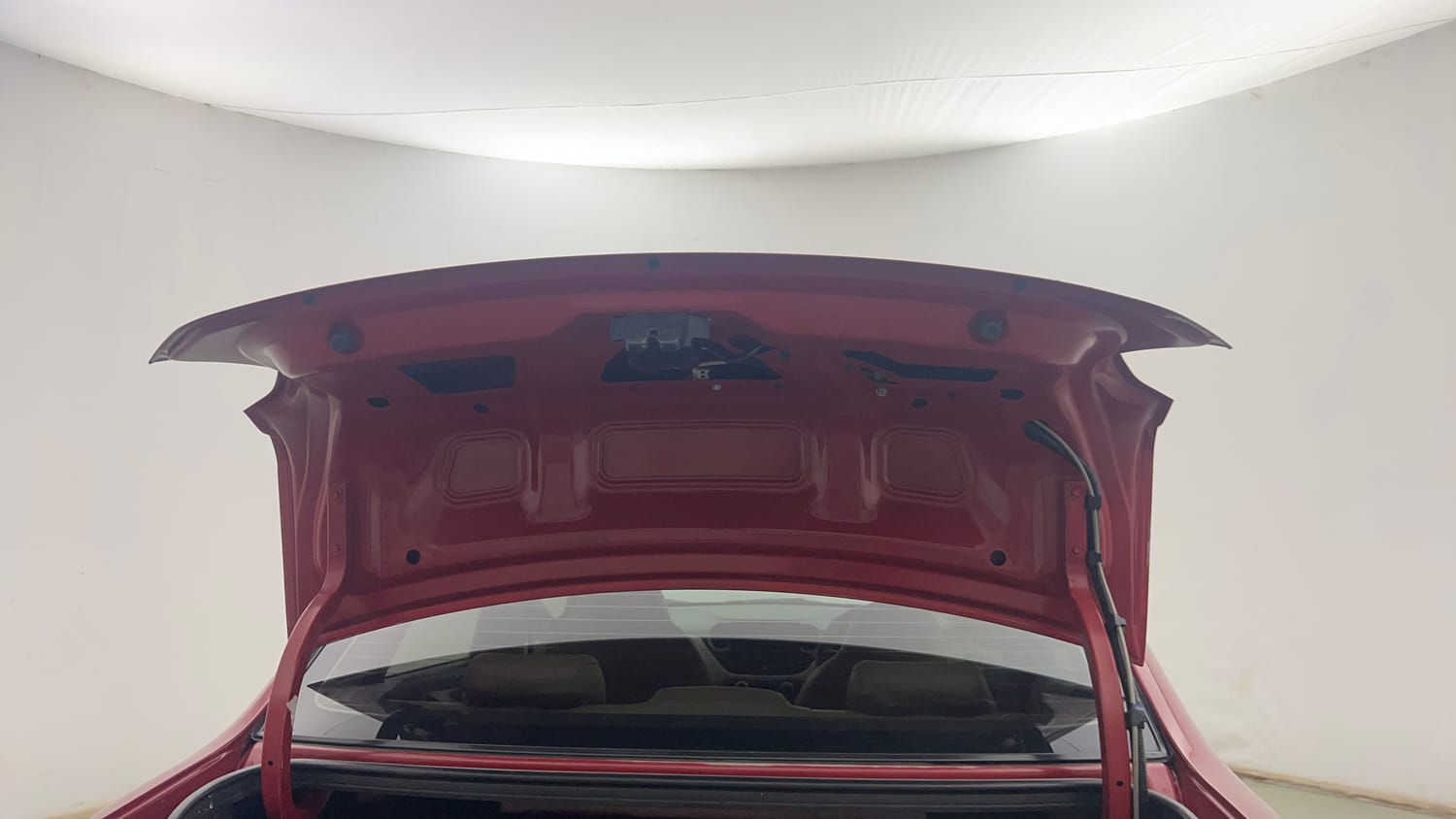 Used 2014 Hyundai Xcent SX 1.2 (O) Petrol Manual interior DICKY DOOR OPEN VIEW