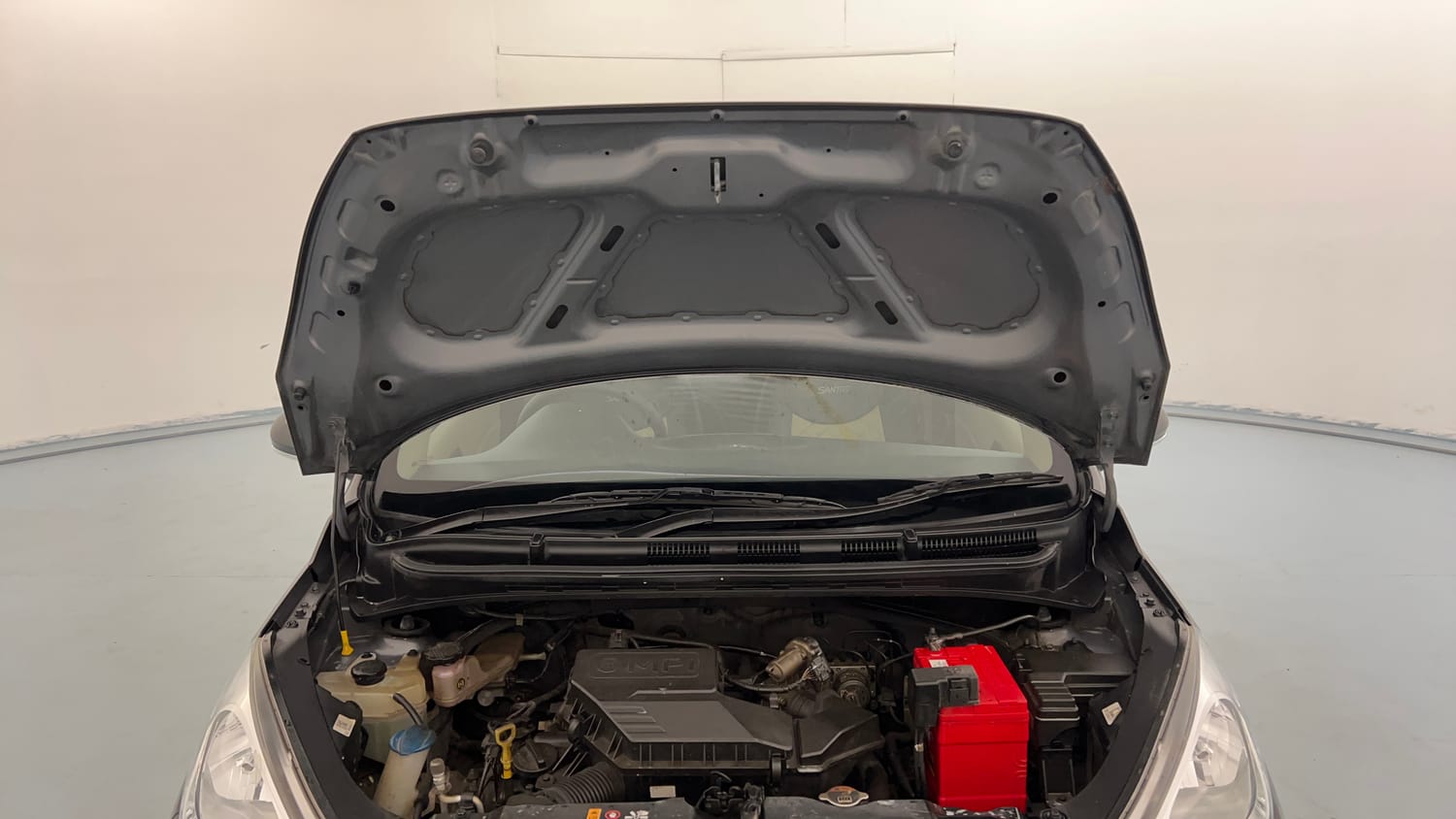 Used 2020 Hyundai Santro Sportz Petrol Manual engine ENGINE & BONNET OPEN FRONT VIEW