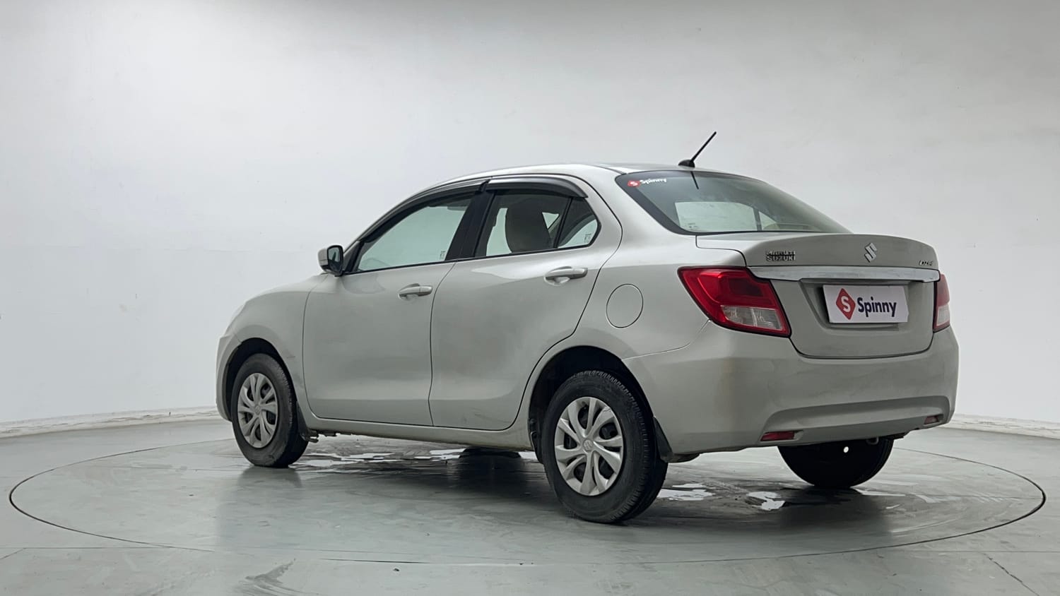 Used 2017 Maruti Suzuki Dzire VXi AMT Petrol Automatic exterior LEFT REAR CORNER VIEW