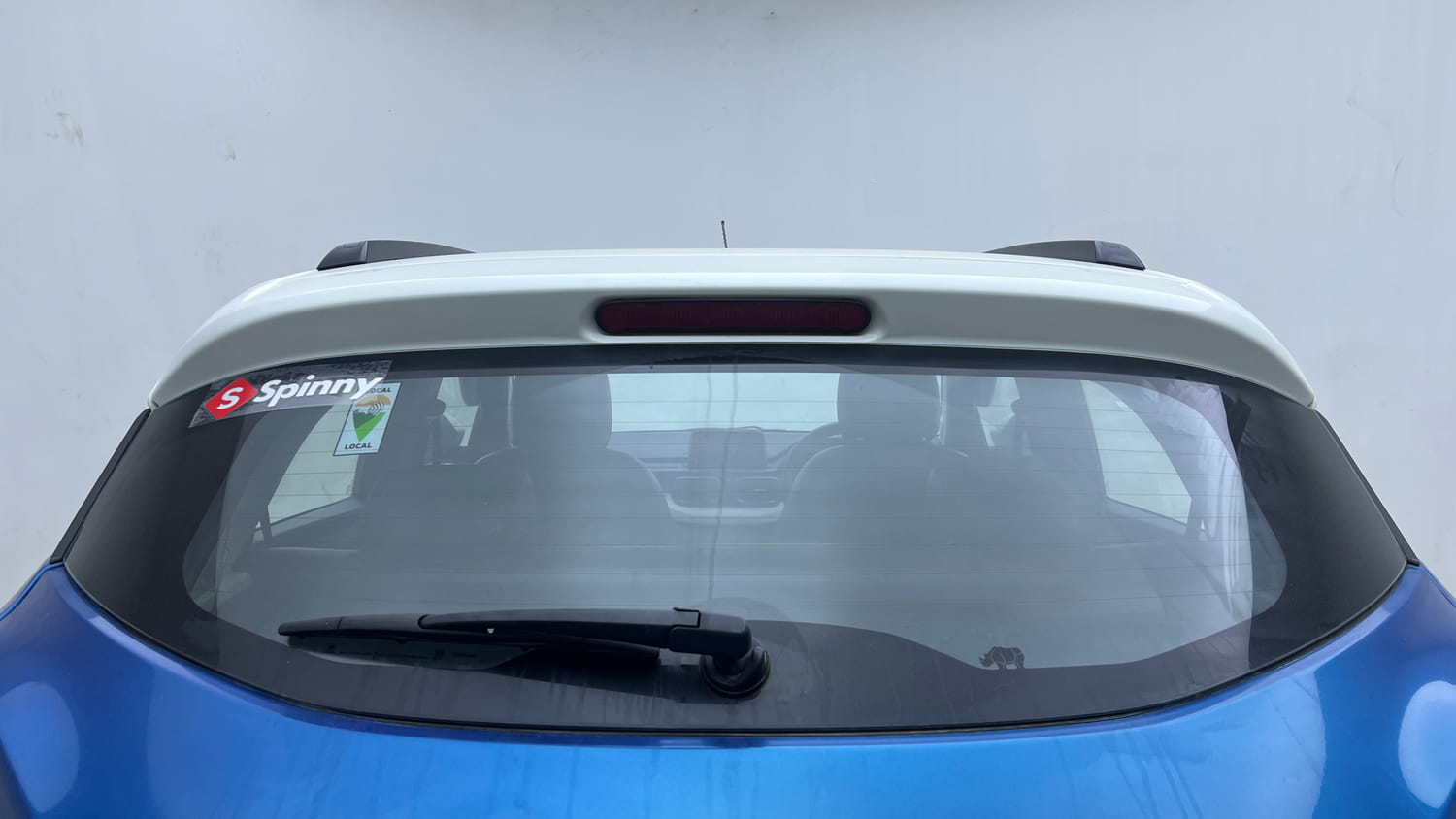 Used 2022 Tata Punch Creative Dual Tone AMT Petrol Automatic exterior BACK WINDSHIELD VIEW