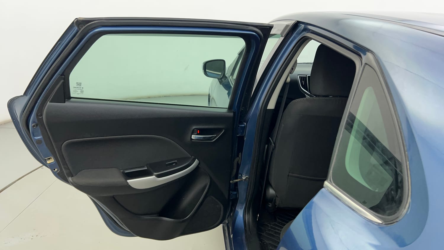 Used 2017 Maruti Suzuki Baleno Alpha 1.2 AT Petrol Automatic interior LEFT REAR DOOR OPEN VIEW