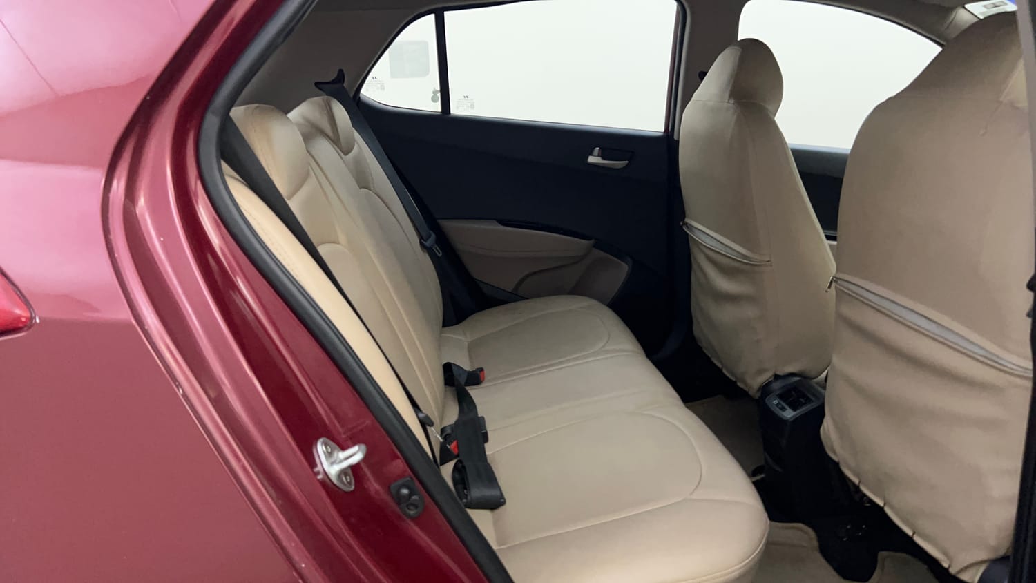 Used 2015 Hyundai Grand i10 Sportz 1.2 Kappa VTVT Petrol Manual interior RIGHT SIDE REAR DOOR CABIN VIEW