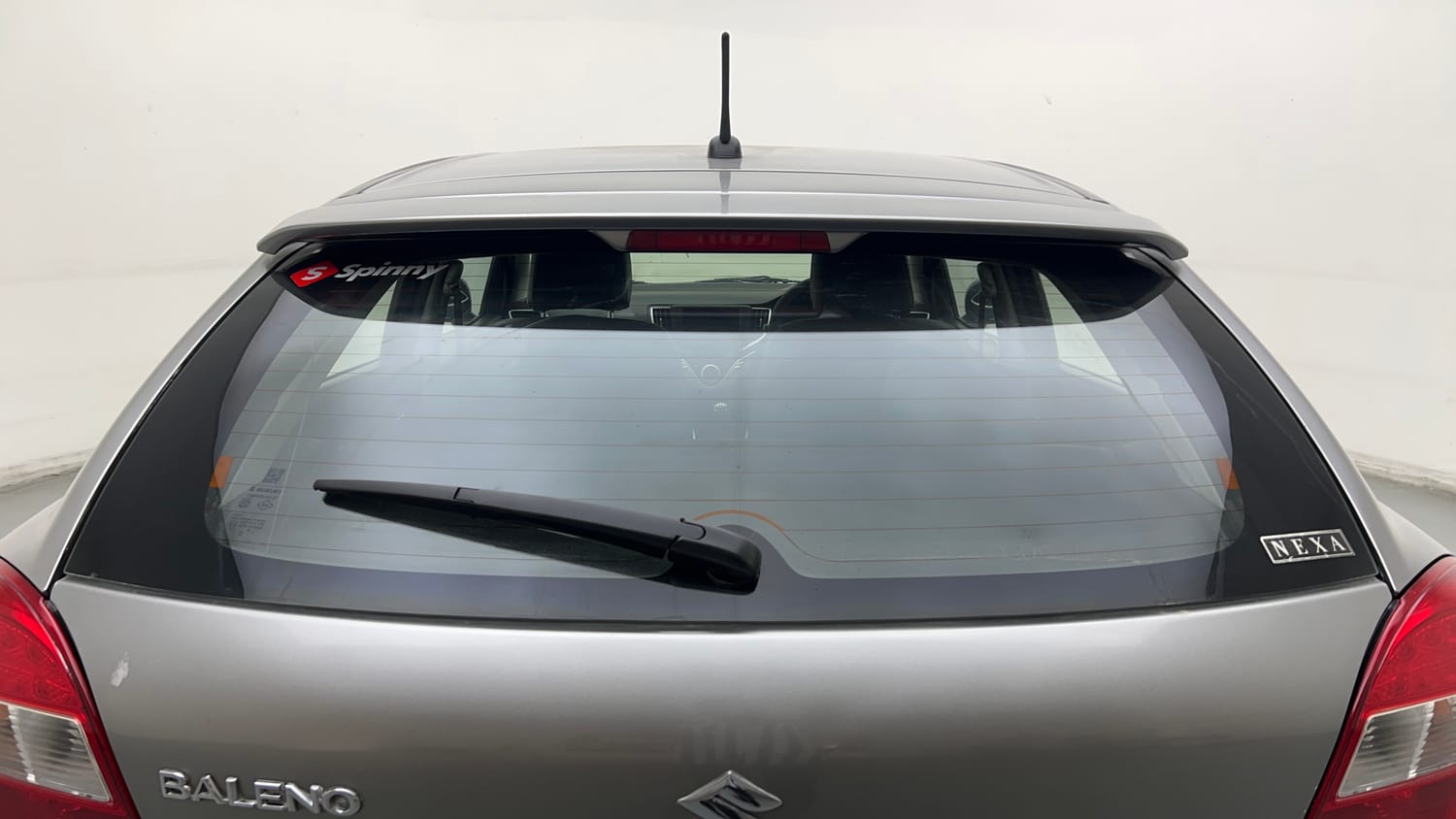 Used 2018 Maruti Suzuki Baleno Delta 1.2 Petrol Manual exterior BACK WINDSHIELD VIEW