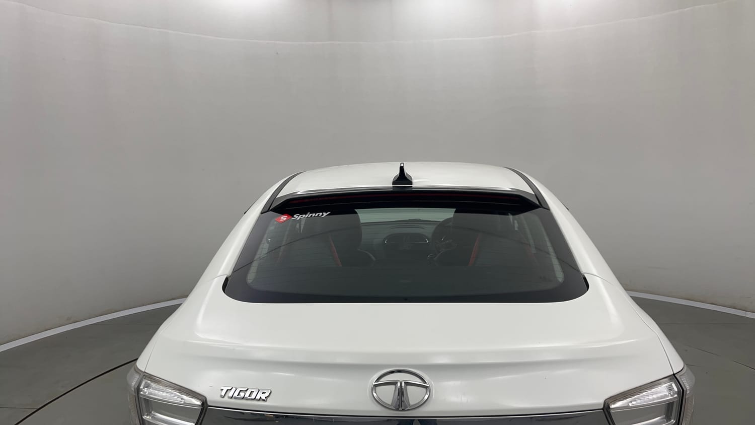 Used 2022 Tata Tigor XZA Plus Petrol Automatic exterior BACK WINDSHIELD VIEW