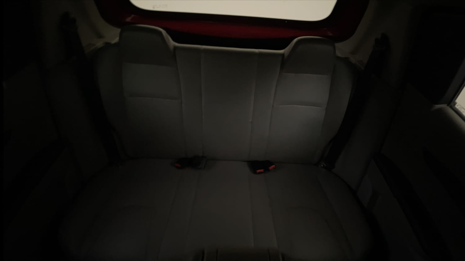 Used 2016 Mahindra KUV100 K2 Plus 6 STR Petrol Manual interior REAR SEAT CONDITION VIEW