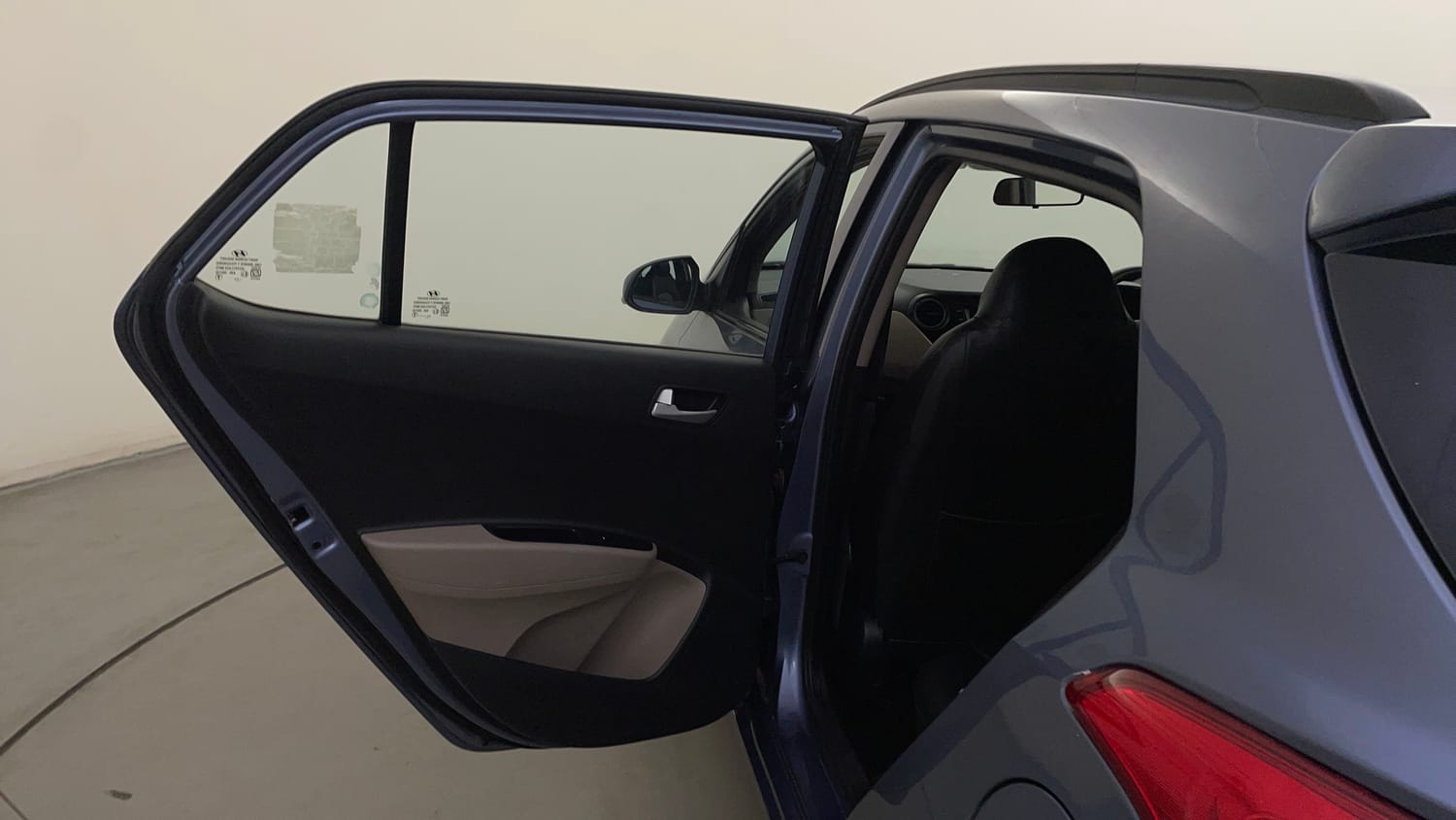 Used 2016 Hyundai Grand i10 Asta AT 1.2 Kappa VTVT (O) Petrol Automatic interior LEFT REAR DOOR OPEN VIEW