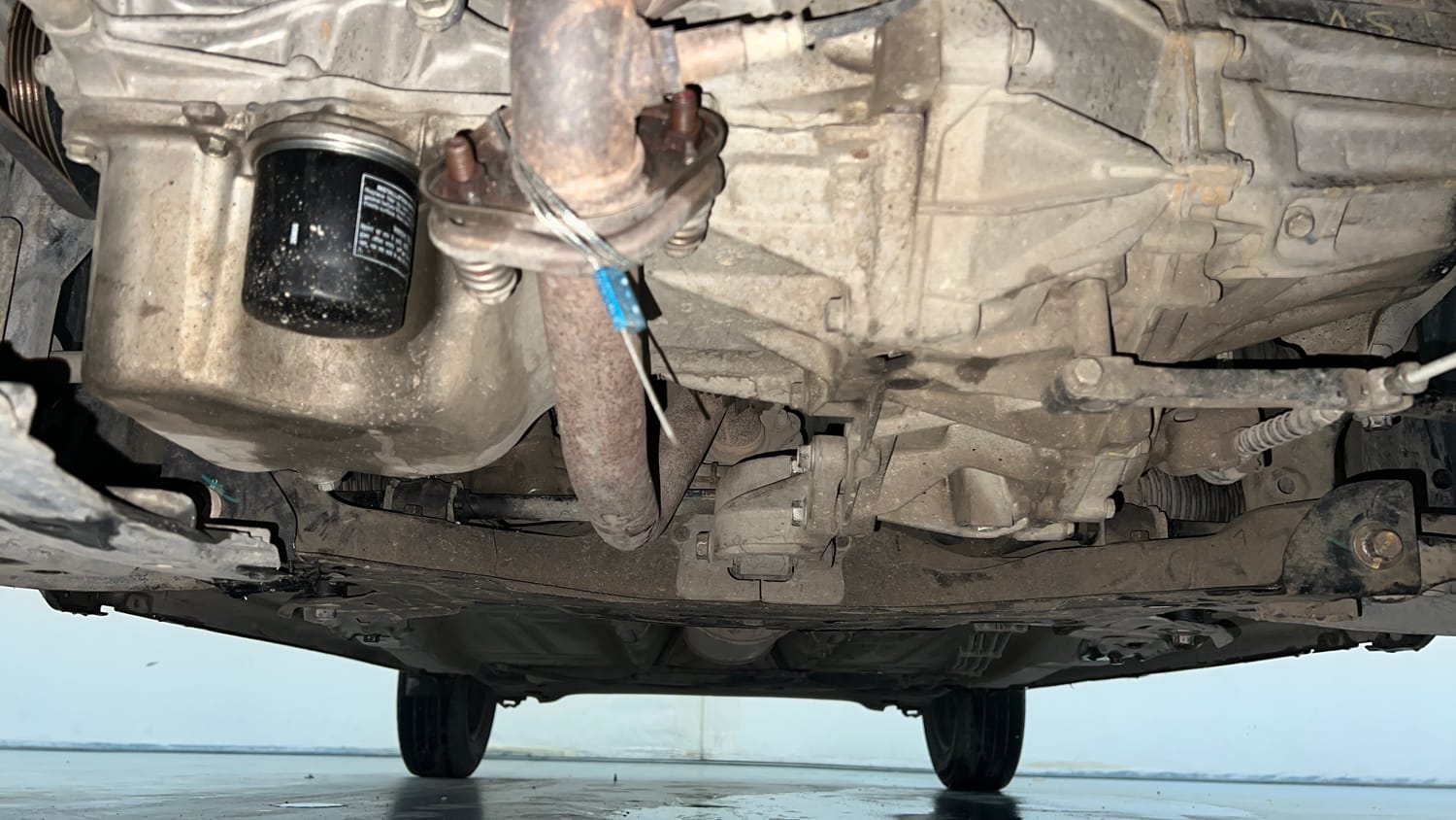 Used 2018 Maruti Suzuki Baleno Delta 1.2 Petrol Manual extra FRONT LEFT UNDERBODY VIEW