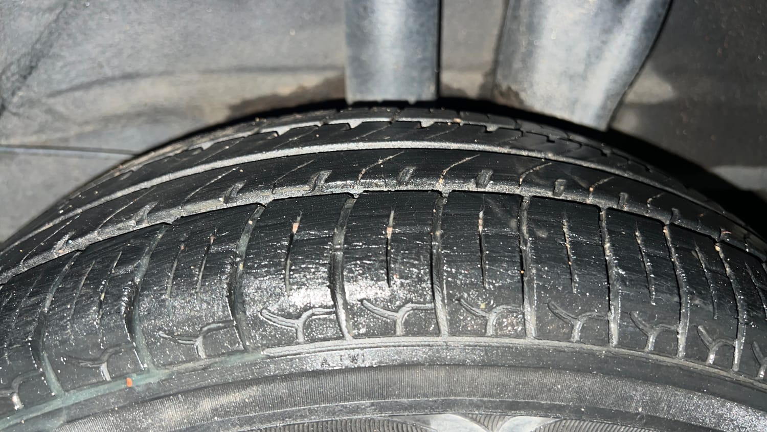 Used 2020 Hyundai Santro Sportz Petrol Manual tyres LEFT REAR TYRE TREAD VIEW
