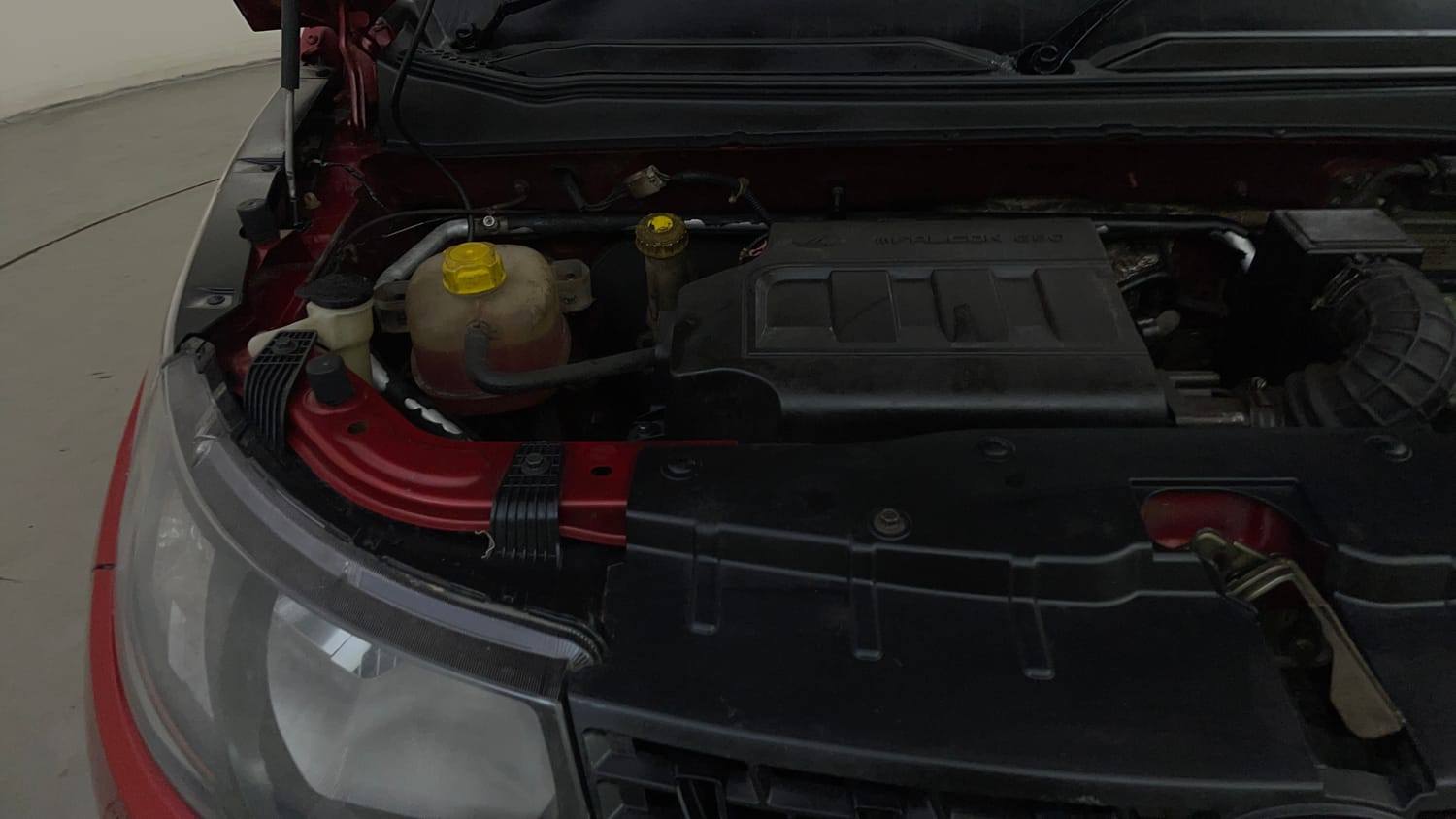 Used 2016 Mahindra KUV100 K2 Plus 6 STR Petrol Manual engine ENGINE RIGHT SIDE VIEW