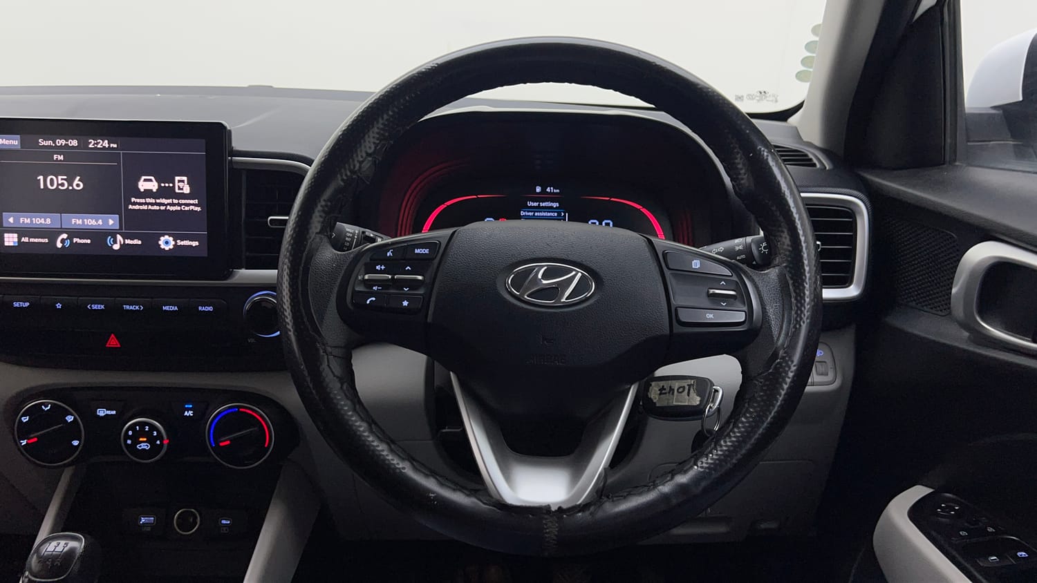 Used 2023 Hyundai Venue S (O) 1.2 Petrol Petrol Manual interior STEERING VIEW