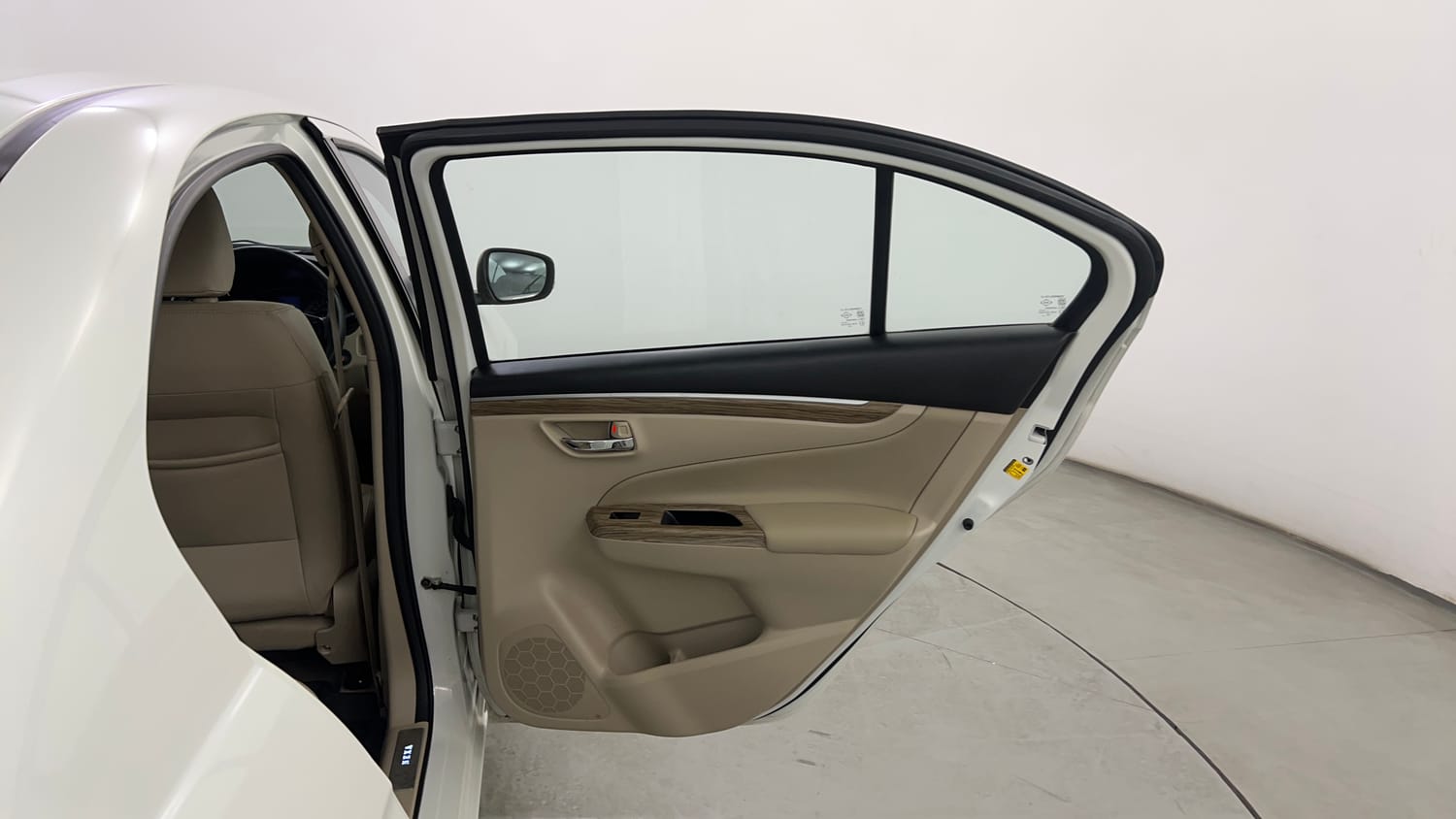 Used 2025 Maruti Suzuki Ciaz Alpha 1.5 AT Petrol Automatic interior RIGHT REAR DOOR OPEN VIEW