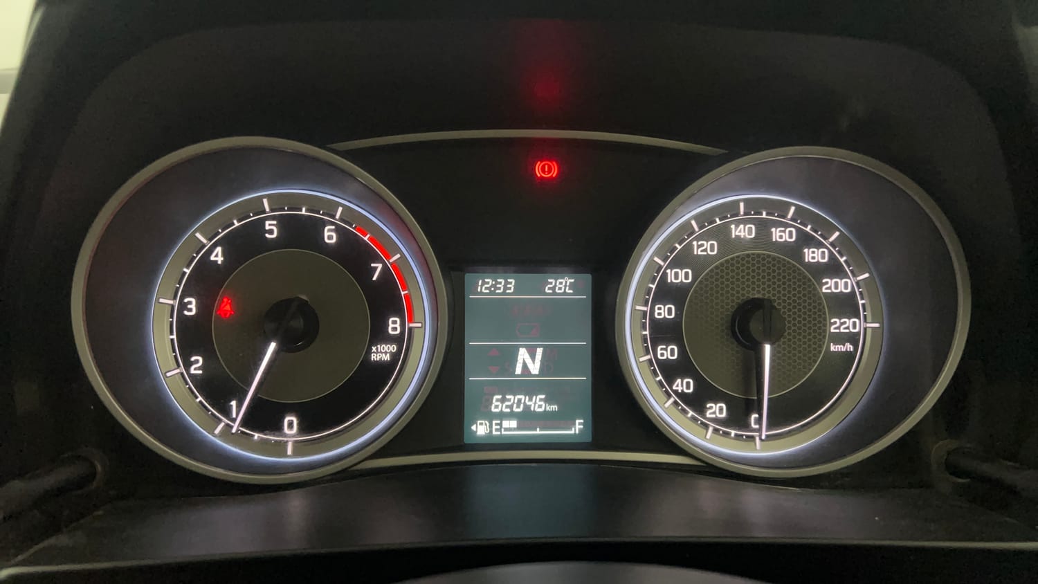Used 2018 Maruti Suzuki Dzire VXi AMT Petrol Automatic interior CLUSTERMETER VIEW