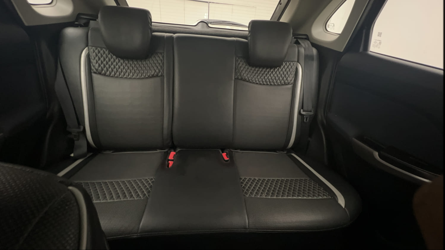 Used 2020 Toyota Glanza G CVT Petrol Automatic interior REAR SEAT CONDITION VIEW