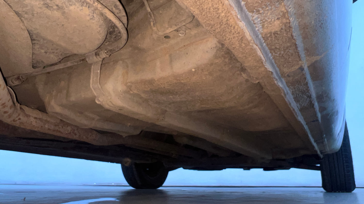 Used 2012 Hyundai i20 Magna 1.2 Petrol Manual extra REAR RIGHT UNDERBODY VIEW