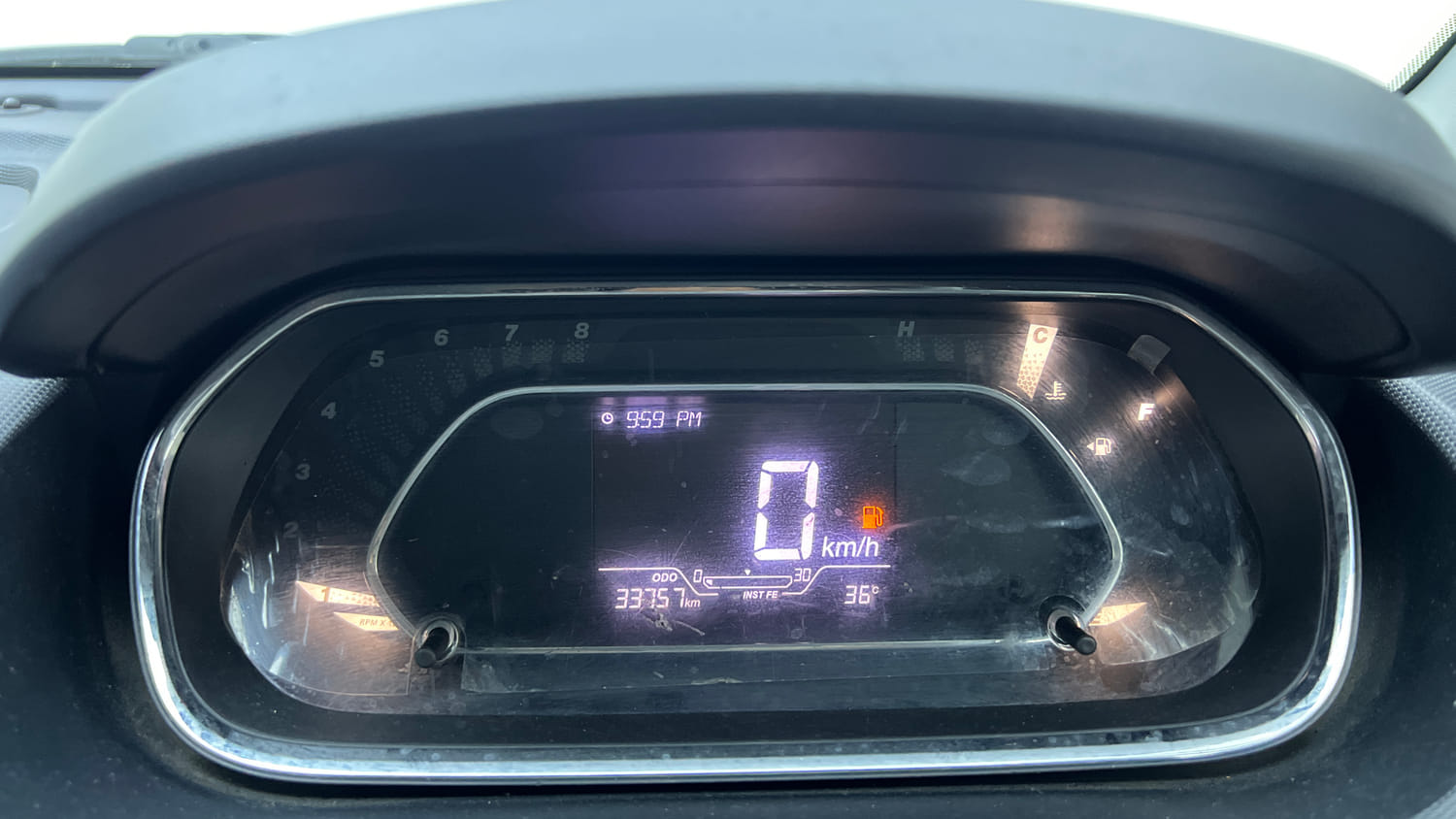 Used 2021 Tata Tiago XZ Plus Petrol Manual interior CLUSTERMETER VIEW
