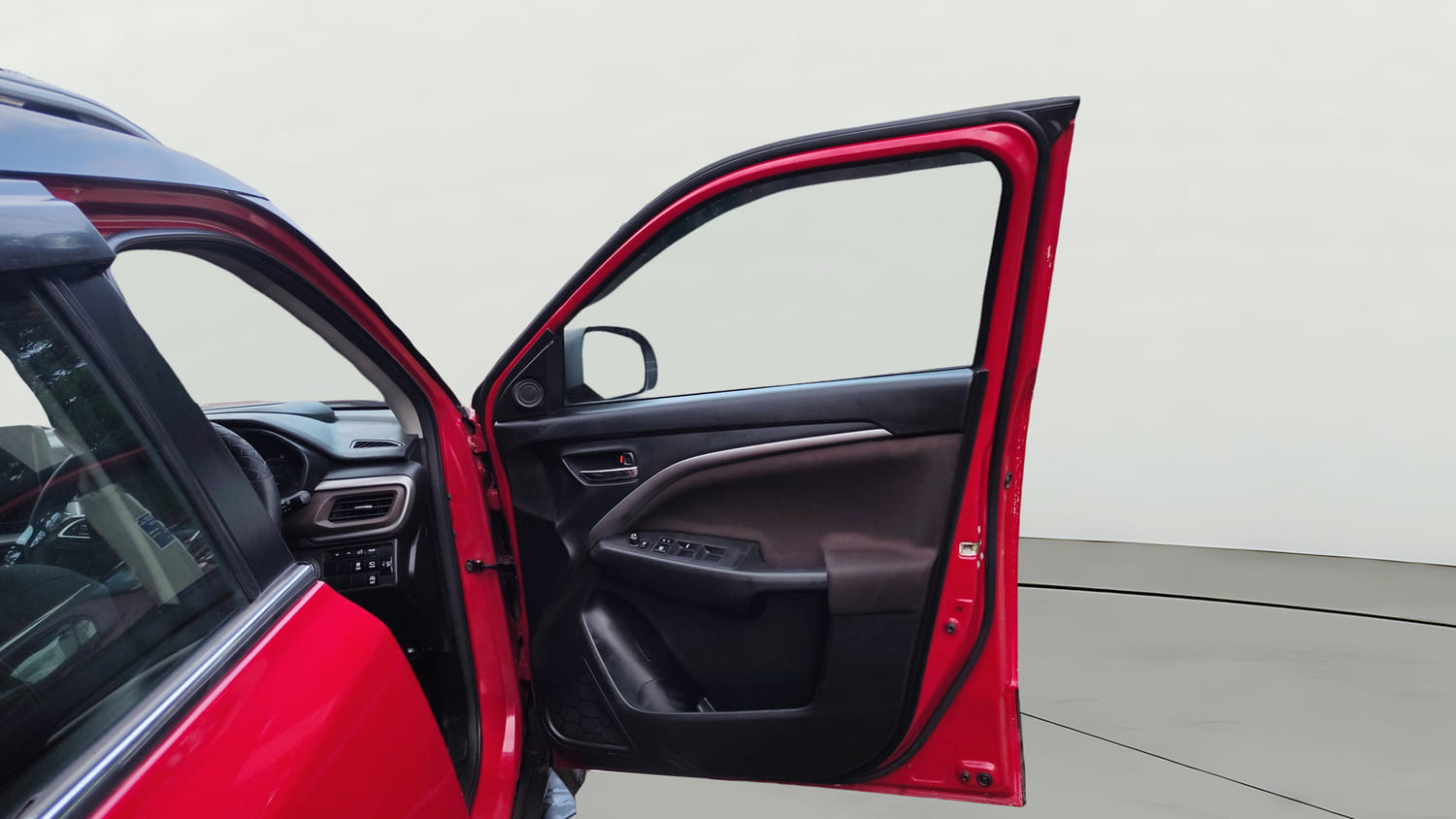Used 2023 Maruti Suzuki Brezza ZXi Plus Petrol Manual interior RIGHT FRONT DOOR OPEN VIEW
