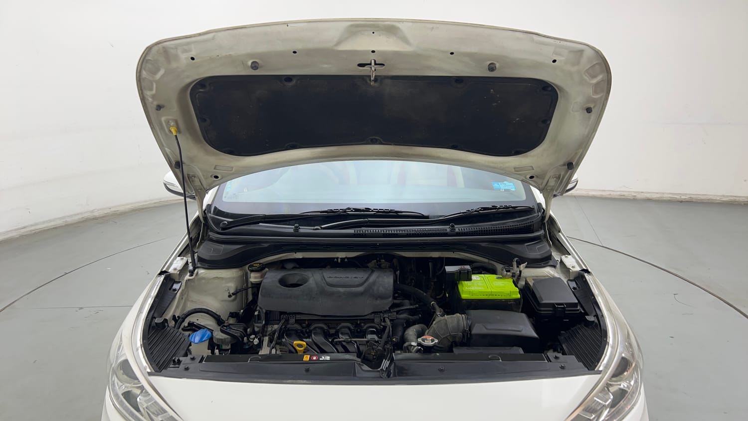 Used 2019 Hyundai Verna SX 1.6 VTVT Petrol Manual engine ENGINE & BONNET OPEN FRONT VIEW