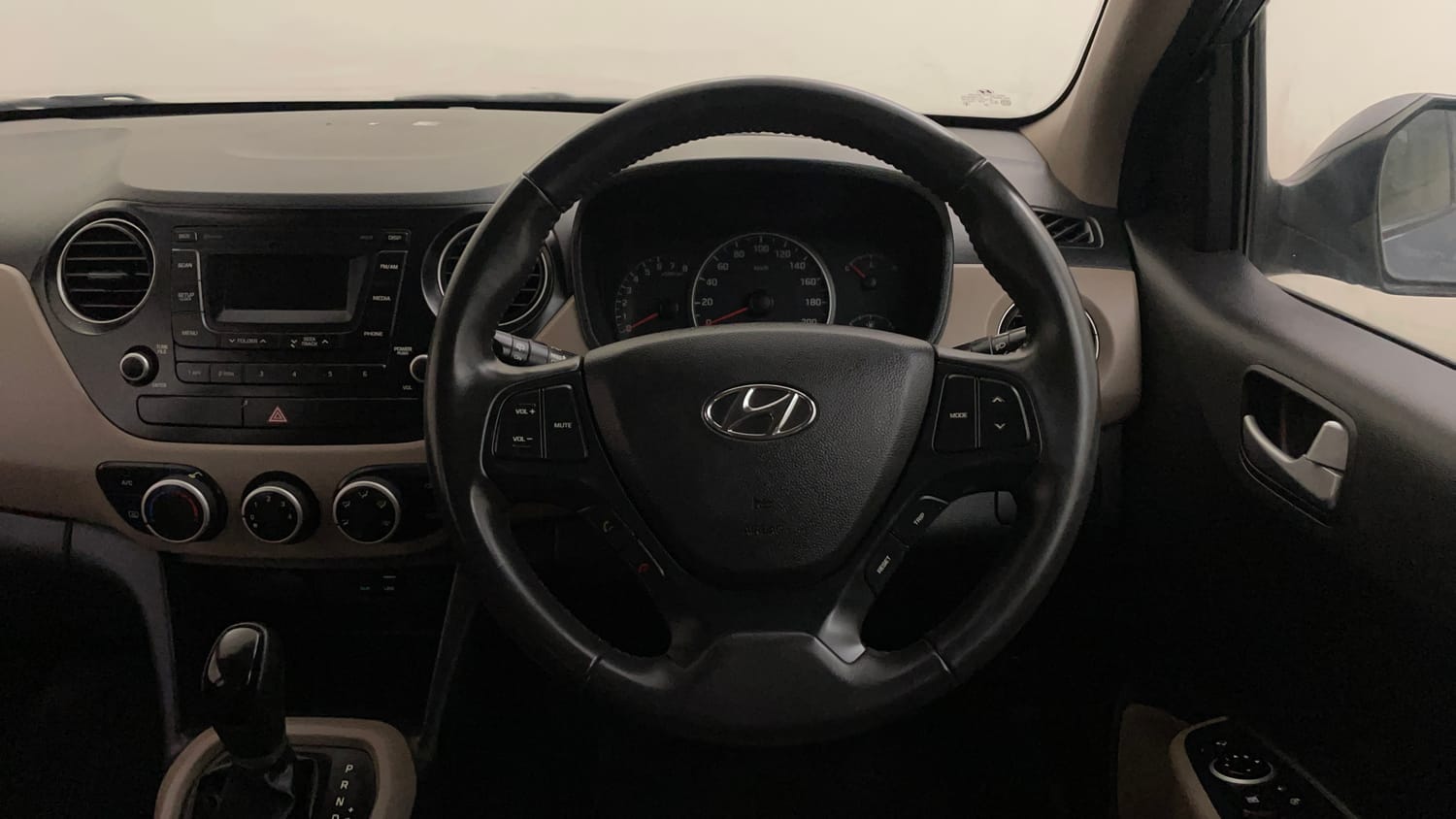 Used 2016 Hyundai Grand i10 Asta AT 1.2 Kappa VTVT (O) Petrol Automatic interior STEERING VIEW