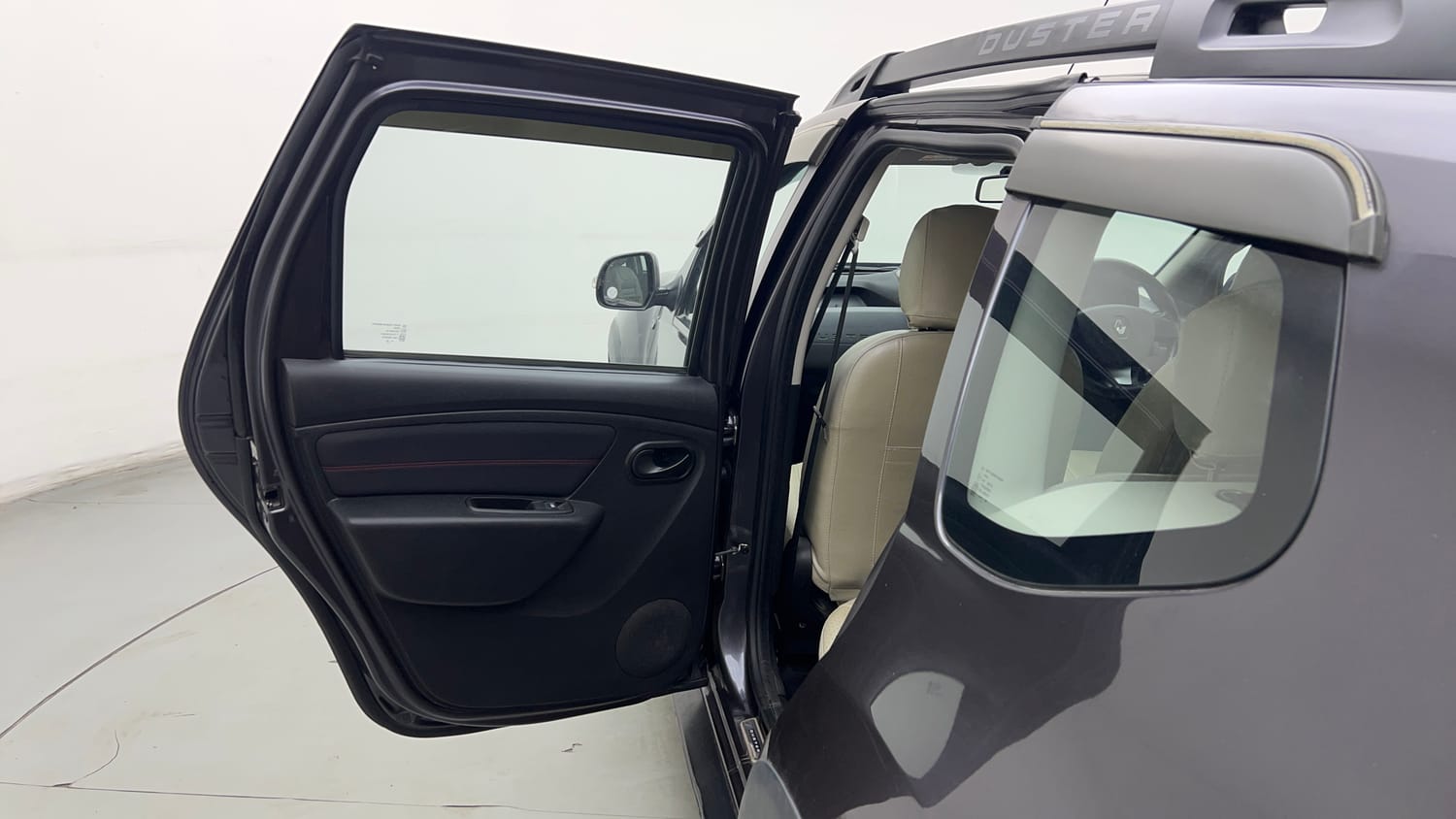 Used 2018 Renault Duster RXS CVT Petrol Automatic interior LEFT REAR DOOR OPEN VIEW