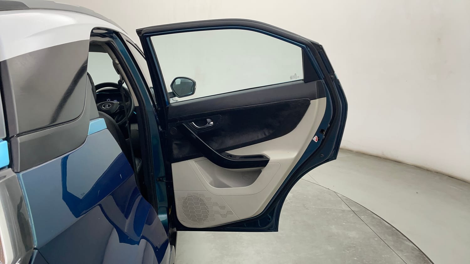 Used 2021 Tata Nexon EV XZ Plus Electric Automatic interior RIGHT REAR DOOR OPEN VIEW