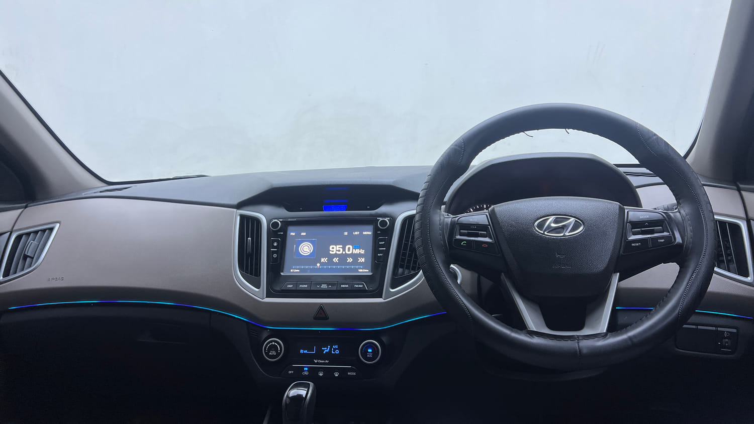 Used 2018 Hyundai Creta SX Plus 1.6 AT Petrol Petrol Automatic interior DASHBOARD VIEW