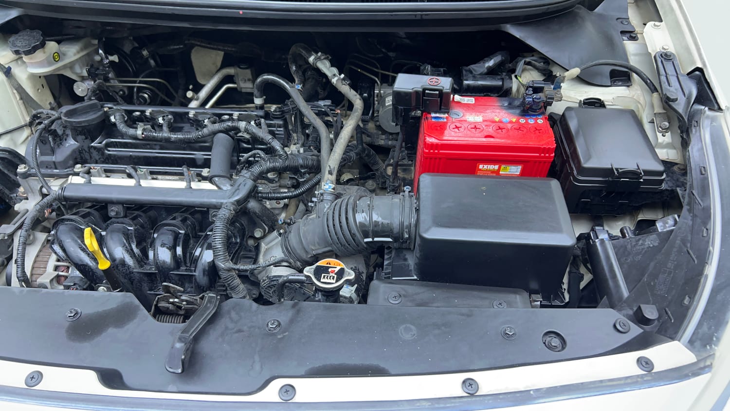 Used 2019 Hyundai Elite i20 Magna 1.4 AT Petrol Automatic engine ENGINE LEFT SIDE VIEW
