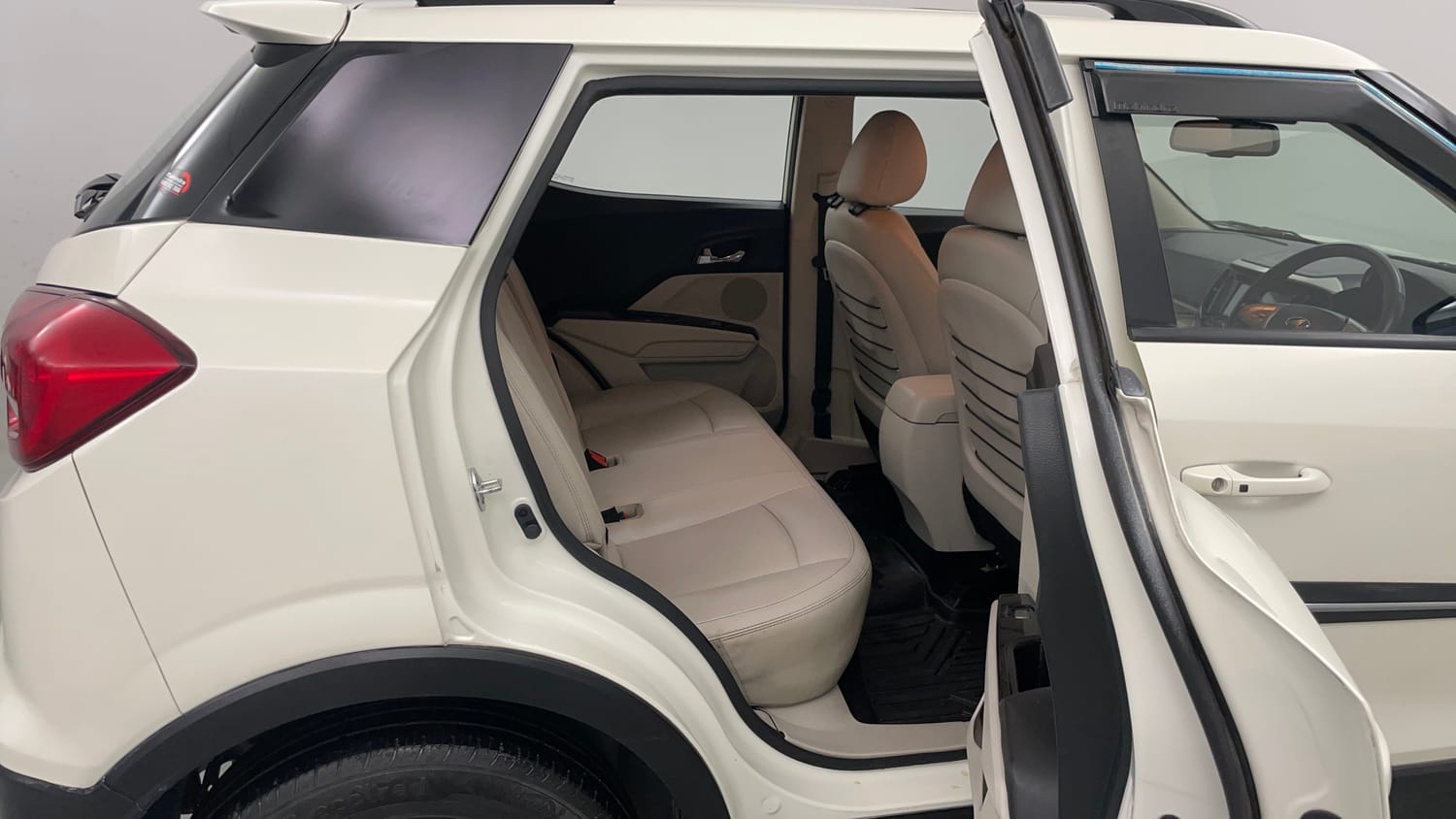 Used 2022 Mahindra XUV 300 W8 (O) 1.2 Petrol Petrol Manual interior RIGHT SIDE REAR DOOR CABIN VIEW