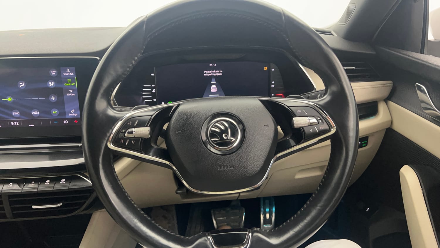 Used 2022 Skoda Octavia L&K 2.0 Petrol Automatic interior STEERING VIEW