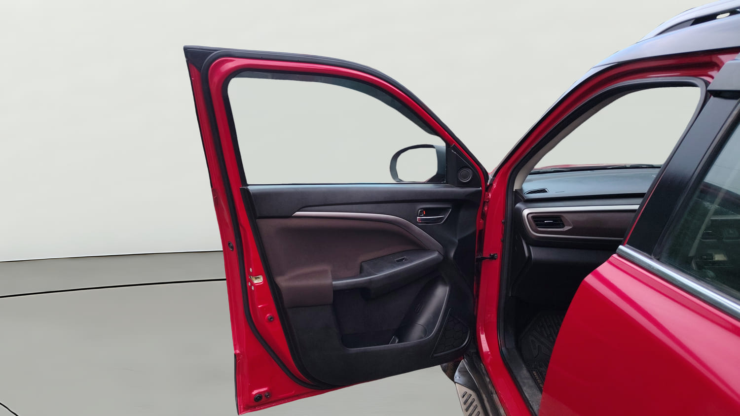 Used 2023 Maruti Suzuki Brezza ZXi Plus Petrol Manual interior LEFT FRONT DOOR OPEN VIEW