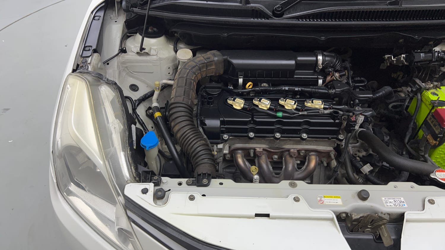 Used 2016 Maruti Suzuki Baleno Zeta 1.2 AT Petrol Automatic engine ENGINE RIGHT SIDE VIEW