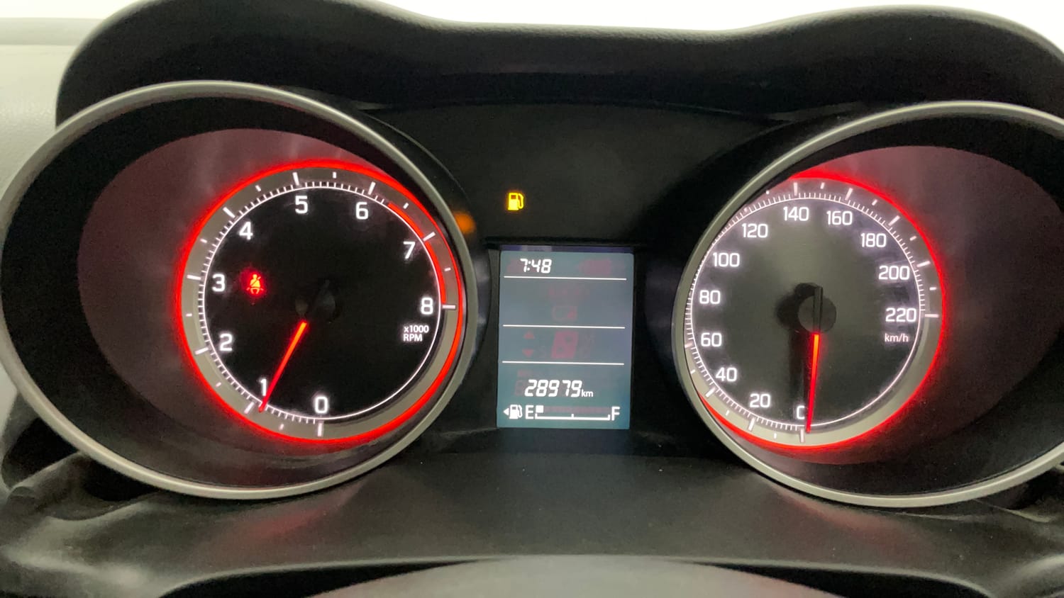 Used 2023 Maruti Suzuki Swift VXi Petrol Manual interior CLUSTERMETER VIEW