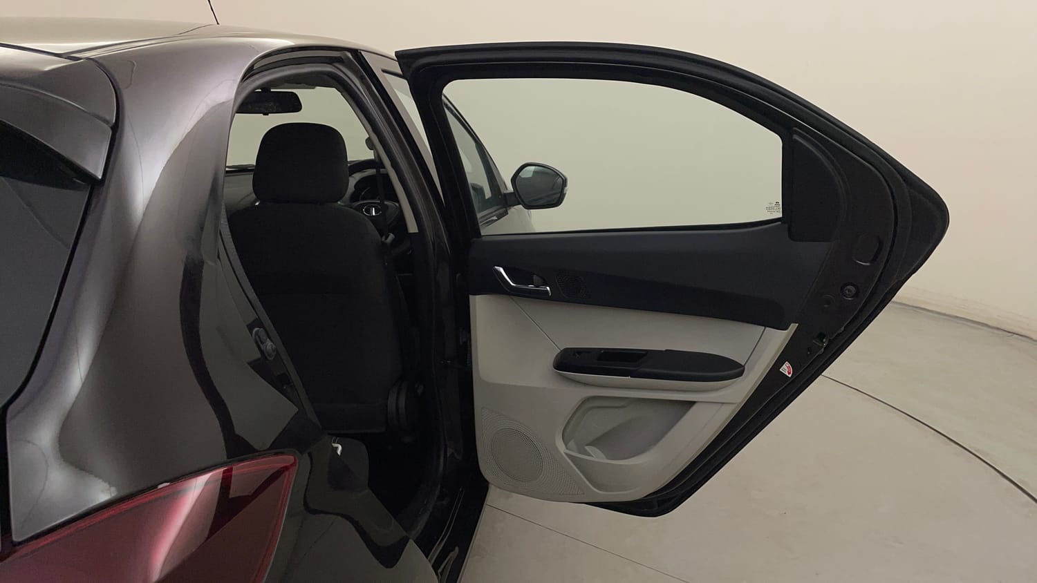 Used 2023 Tata Tiago XZ Plus Petrol Manual interior RIGHT REAR DOOR OPEN VIEW