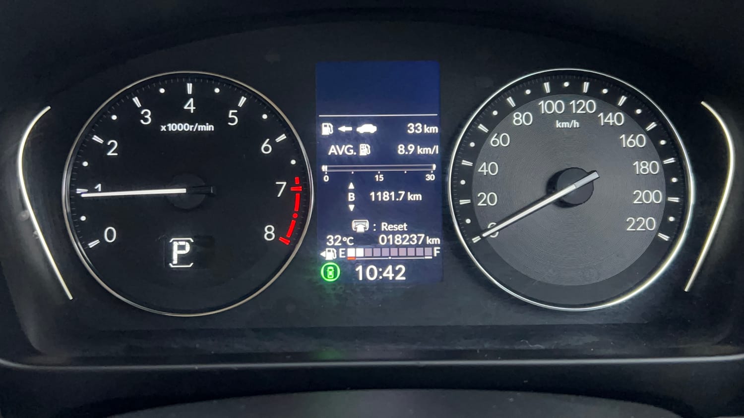 Used 2023 Honda City V Petrol CVT Petrol Automatic interior CLUSTERMETER VIEW