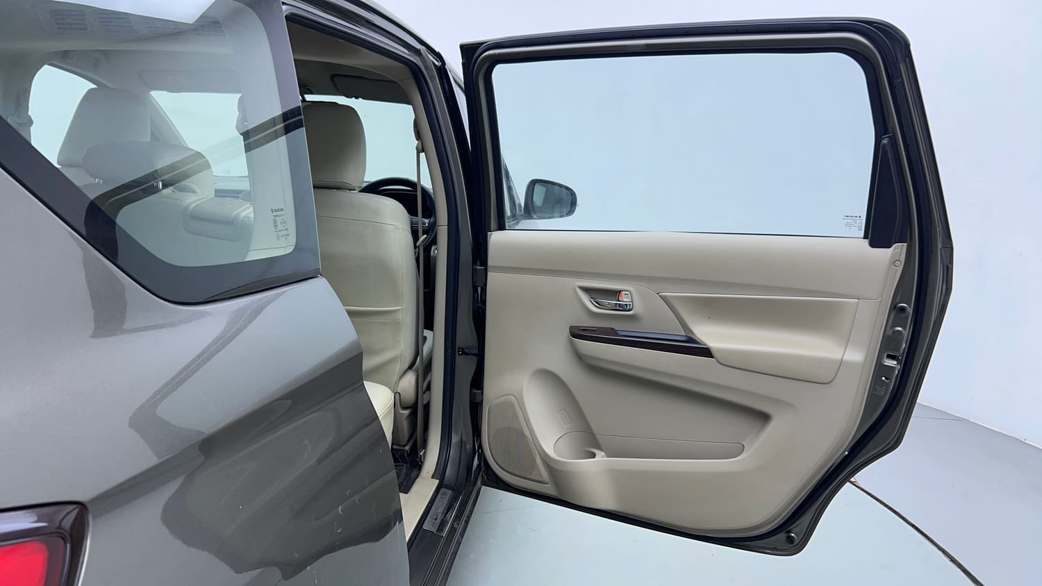 Used 2019 Maruti Suzuki New Ertiga ZXi AT Petrol Automatic interior RIGHT REAR DOOR OPEN VIEW