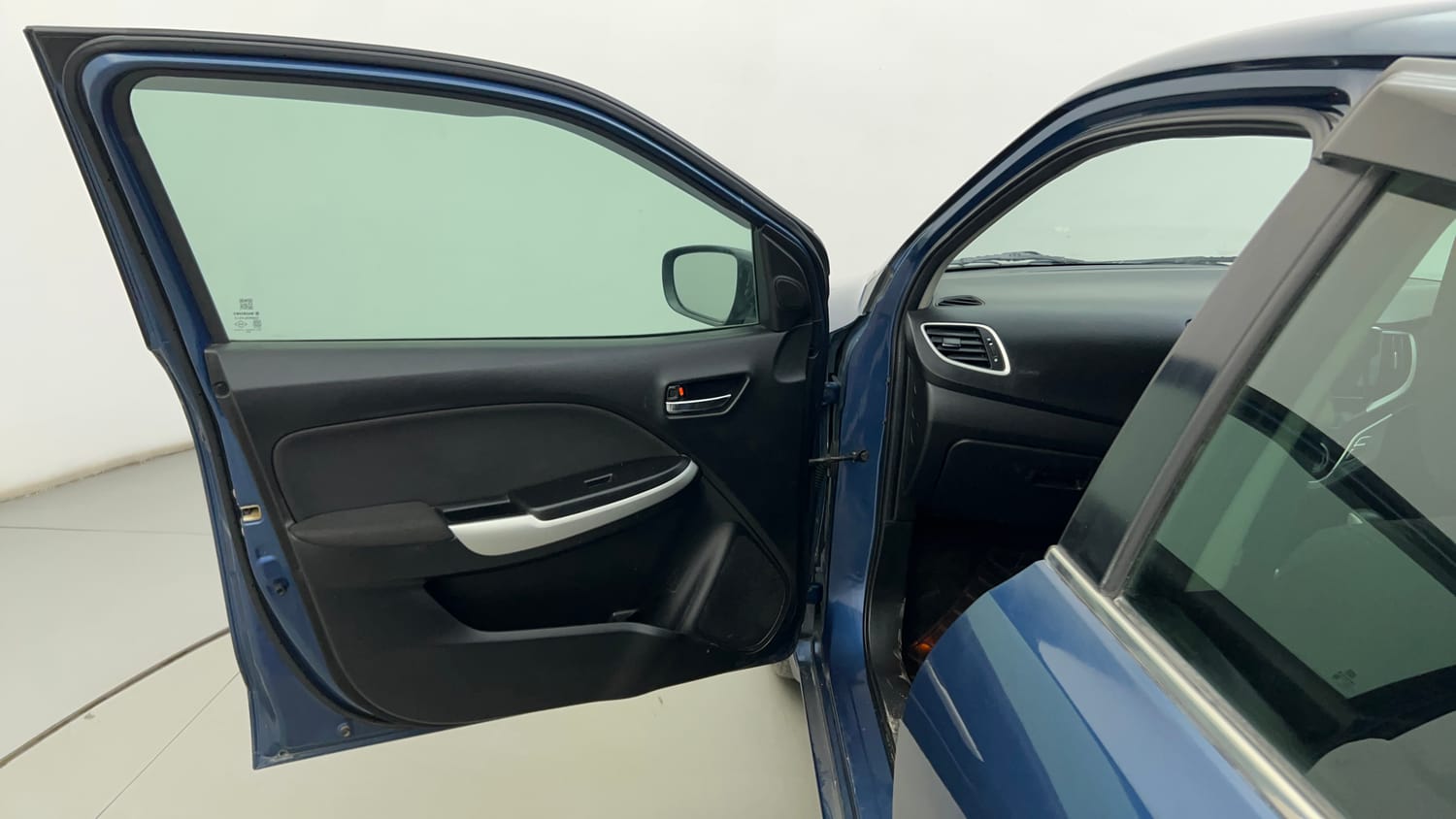 Used 2017 Maruti Suzuki Baleno Alpha 1.2 AT Petrol Automatic interior LEFT FRONT DOOR OPEN VIEW