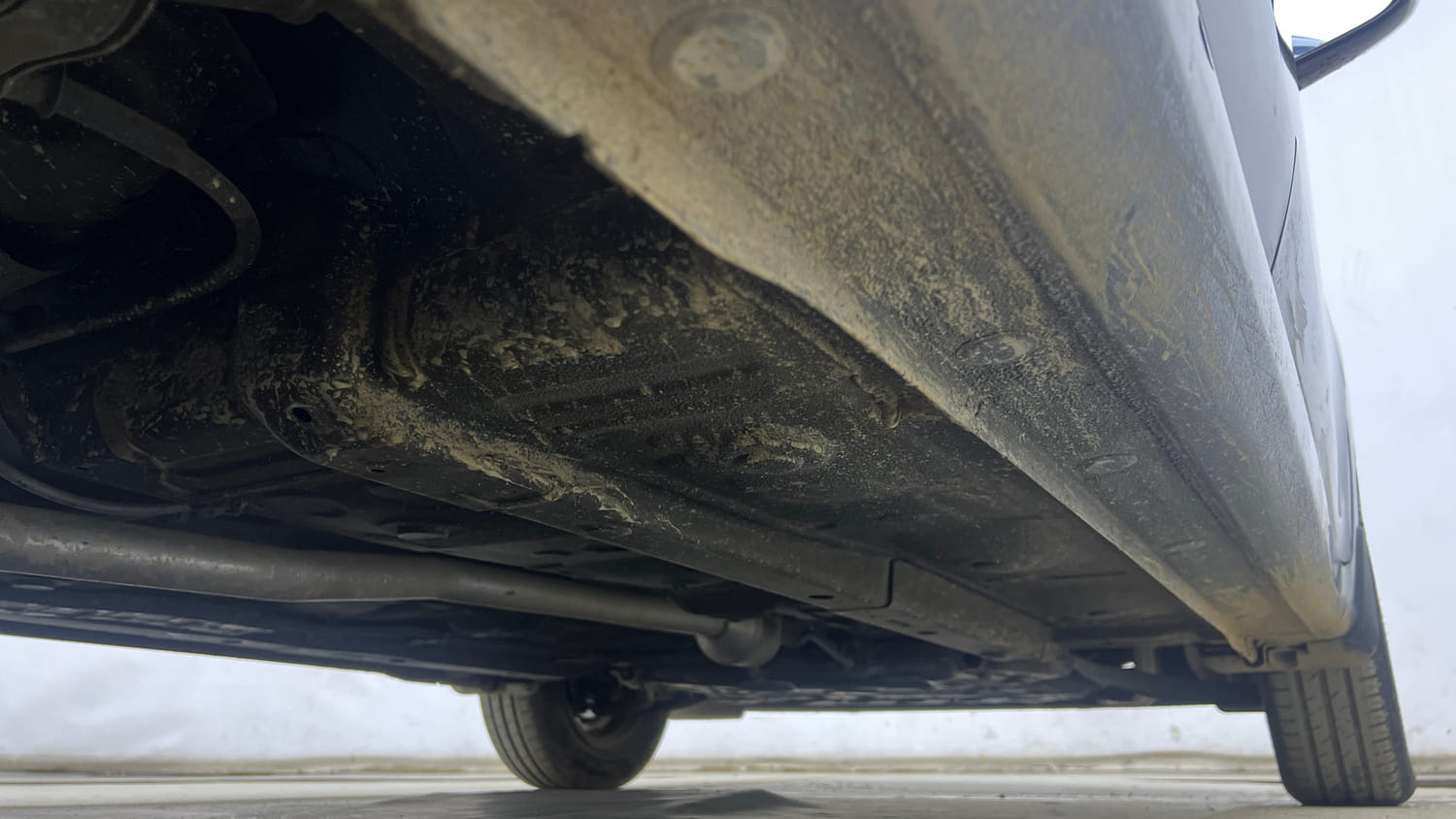 Used 2021 Hyundai Grand i10 Nios Sportz 1.2 Kappa VTVT Petrol Manual extra REAR RIGHT UNDERBODY VIEW