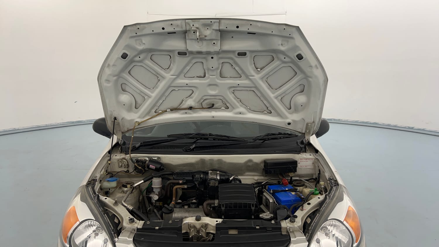 Used 2018 Maruti Suzuki Alto 800 LXi Petrol Manual engine ENGINE & BONNET OPEN FRONT VIEW