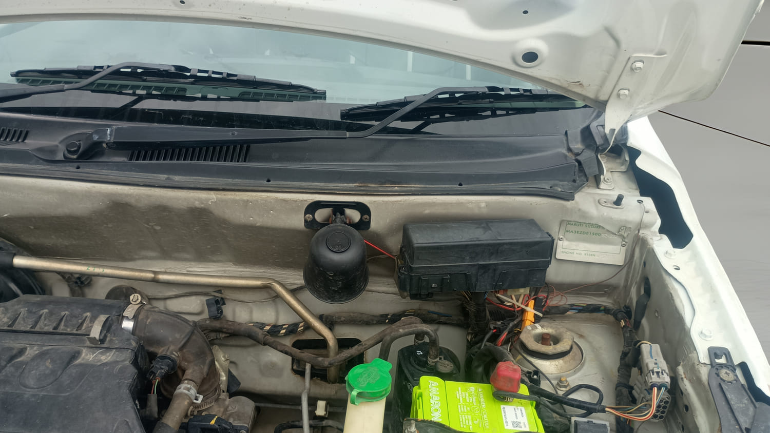 Used 2019 Maruti Suzuki Alto K10 VXi Petrol Manual engine ENGINE LEFT SIDE HINGE & APRON VIEW