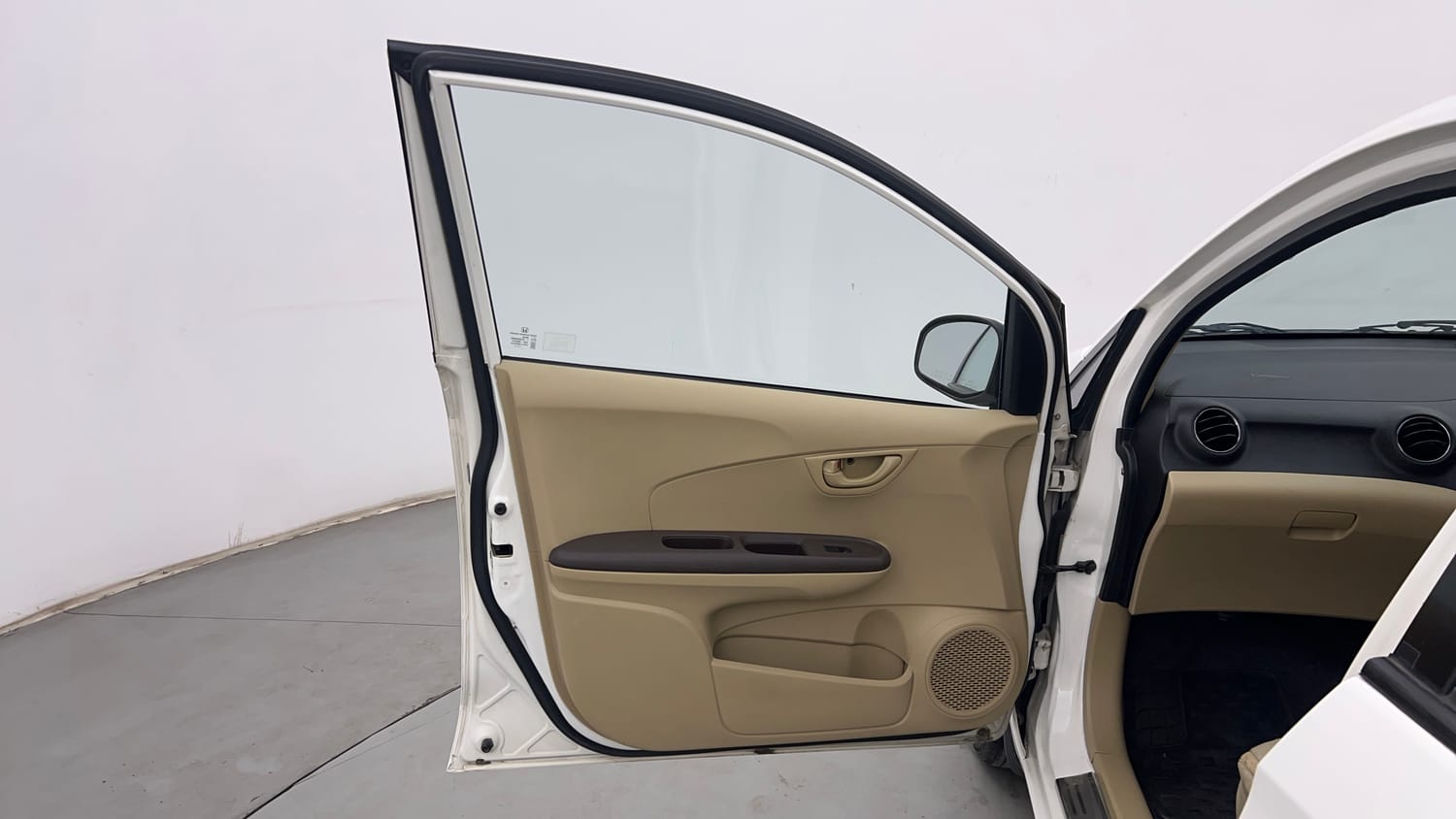 Used 2013 Honda Amaze 1.2 S i-VTEC Petrol Manual interior LEFT FRONT DOOR OPEN VIEW