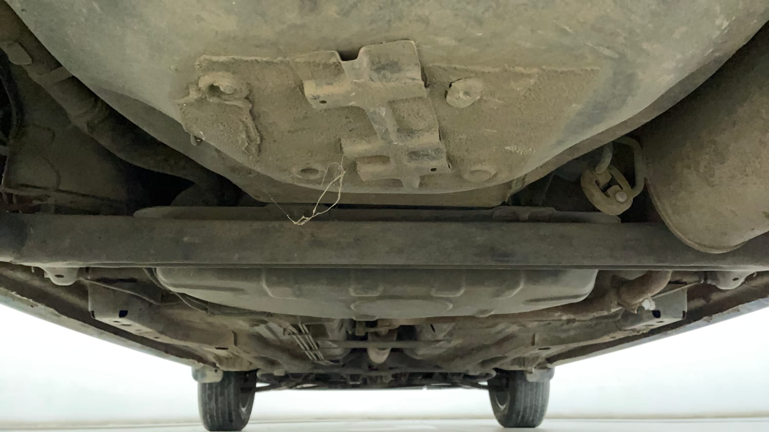 Used 2019 Tata Tiago Revotron XZA Plus Petrol Automatic extra REAR UNDERBODY VIEW (TAKEN FROM REAR)
