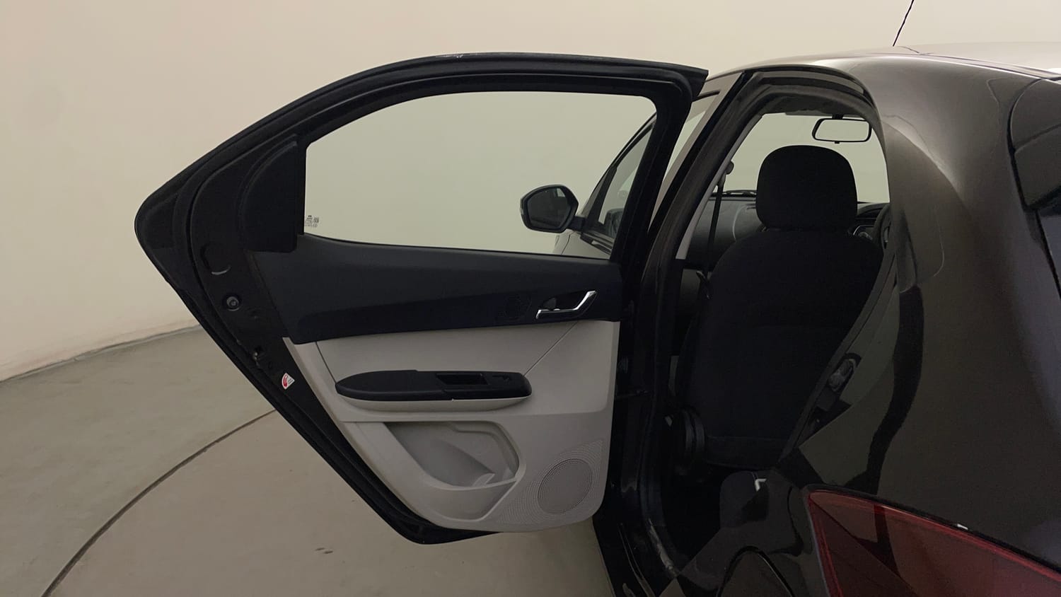 Used 2023 Tata Tiago XZ Plus Petrol Manual interior LEFT REAR DOOR OPEN VIEW
