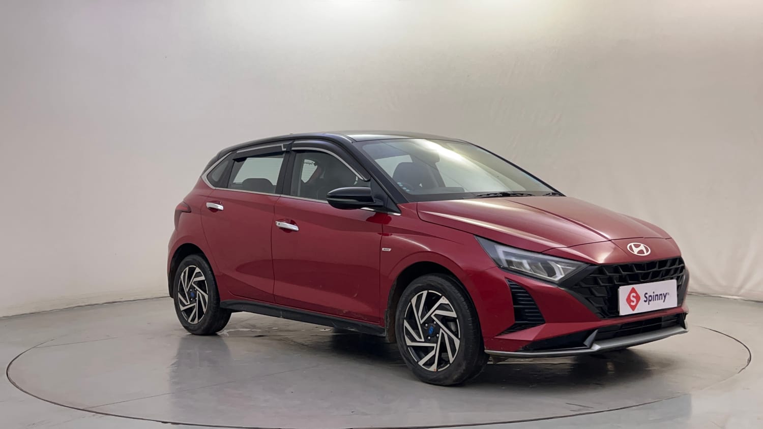Used 2024 Hyundai New i20 Asta (O) 1.2 IVT Petrol Automatic exterior RIGHT FRONT CORNER VIEW